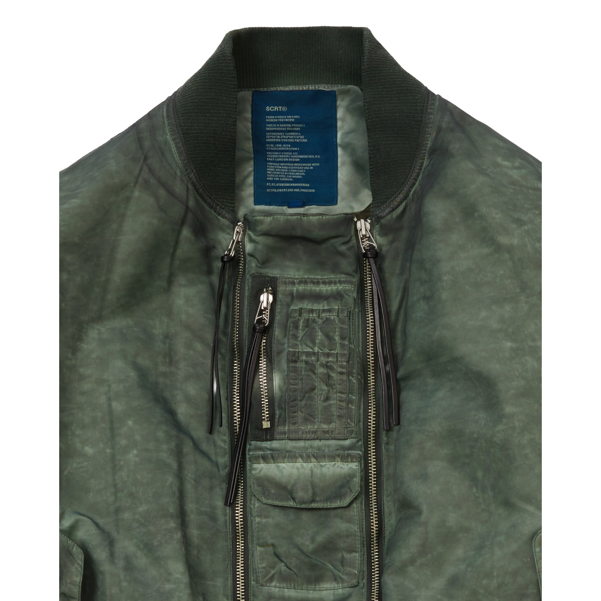 SCRT Railroad Bomber Jacket Green