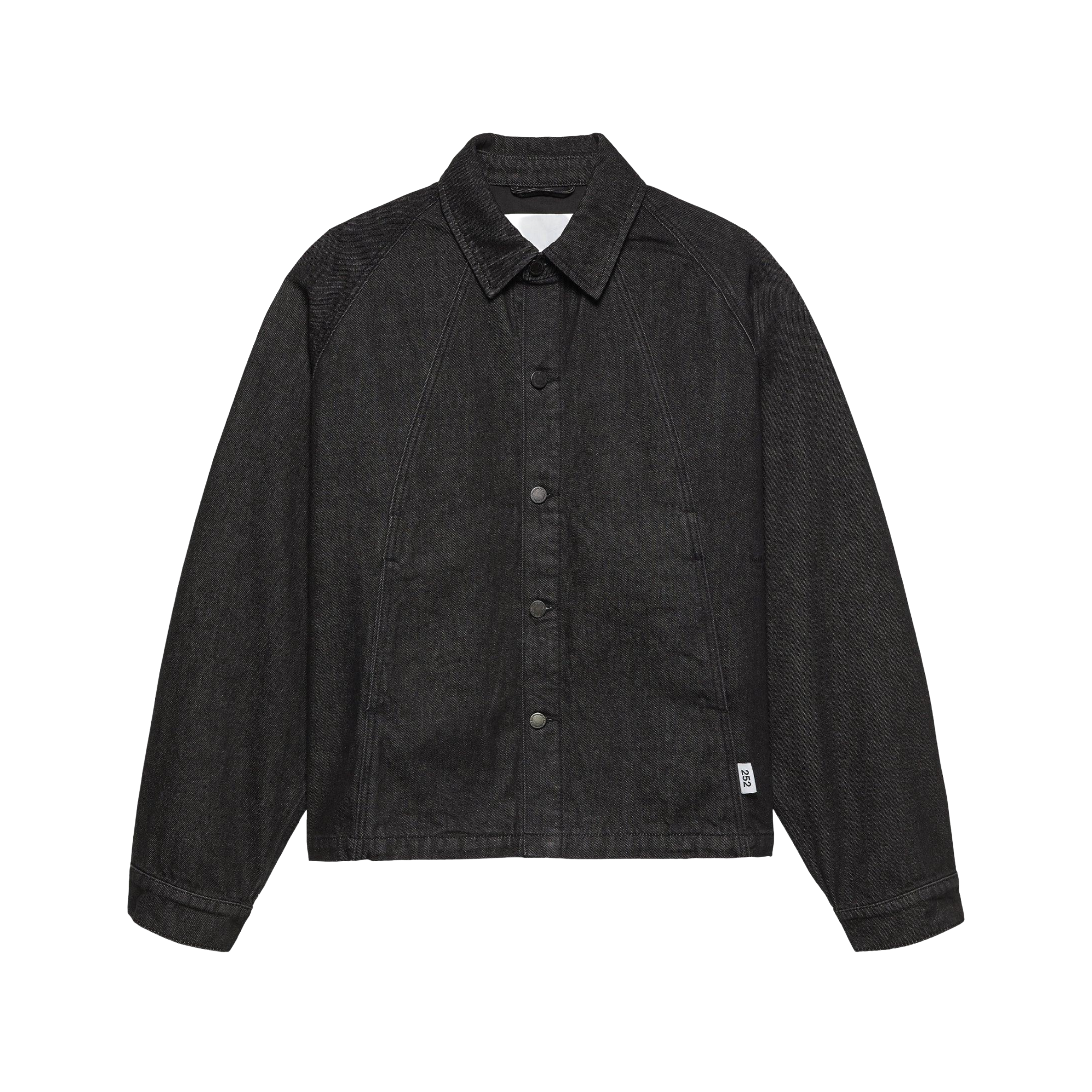 New Amsterdam Denim Overshirt Black