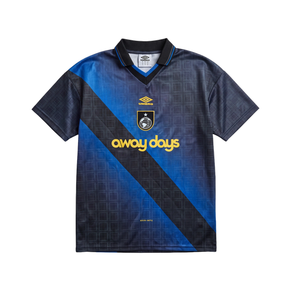 Umbro Printed Football Jersey Black Skydiver