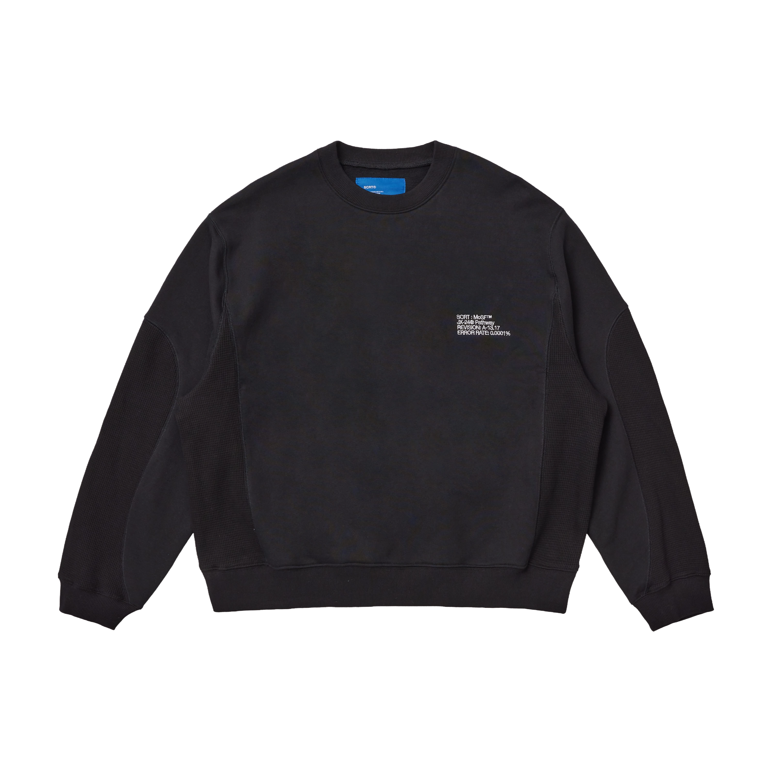 SCRT MoSF Fragment Sweatshirt Schwarz