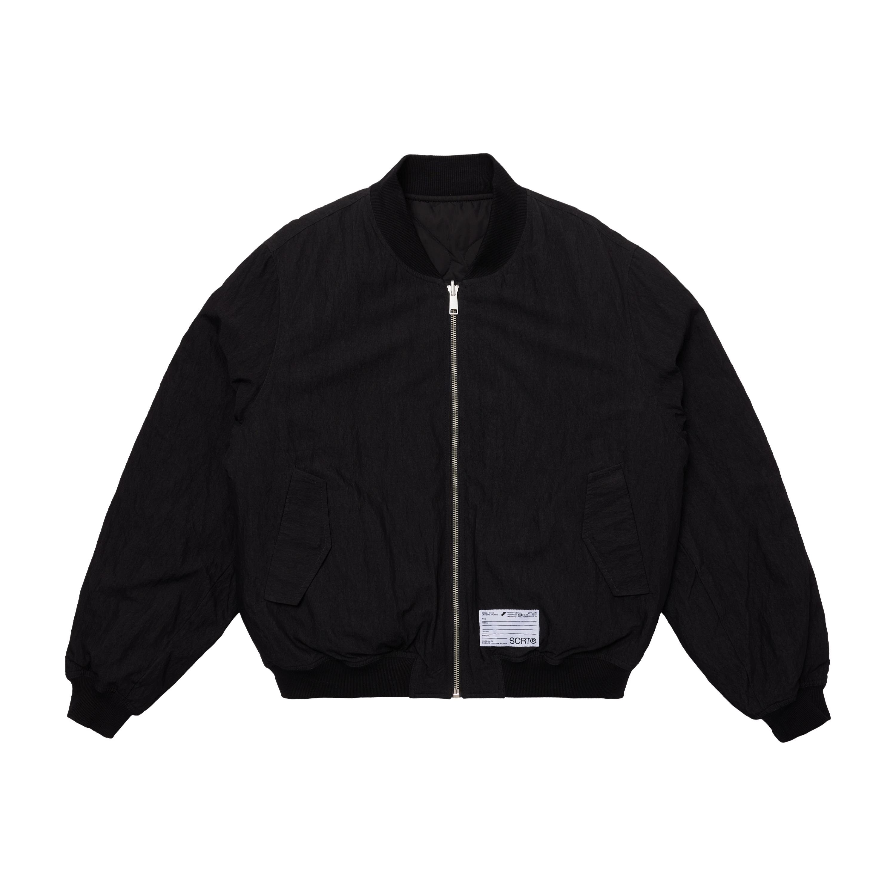 SCRT MoSF Shotaru Reversible Bomber Jacket Schwarz