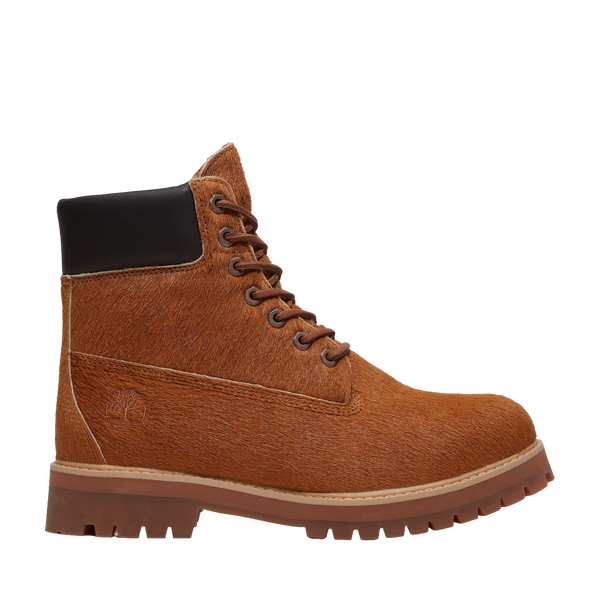 Timberland Heritage 6 Inch Lace Up Boot Medium Brown Hair Mens