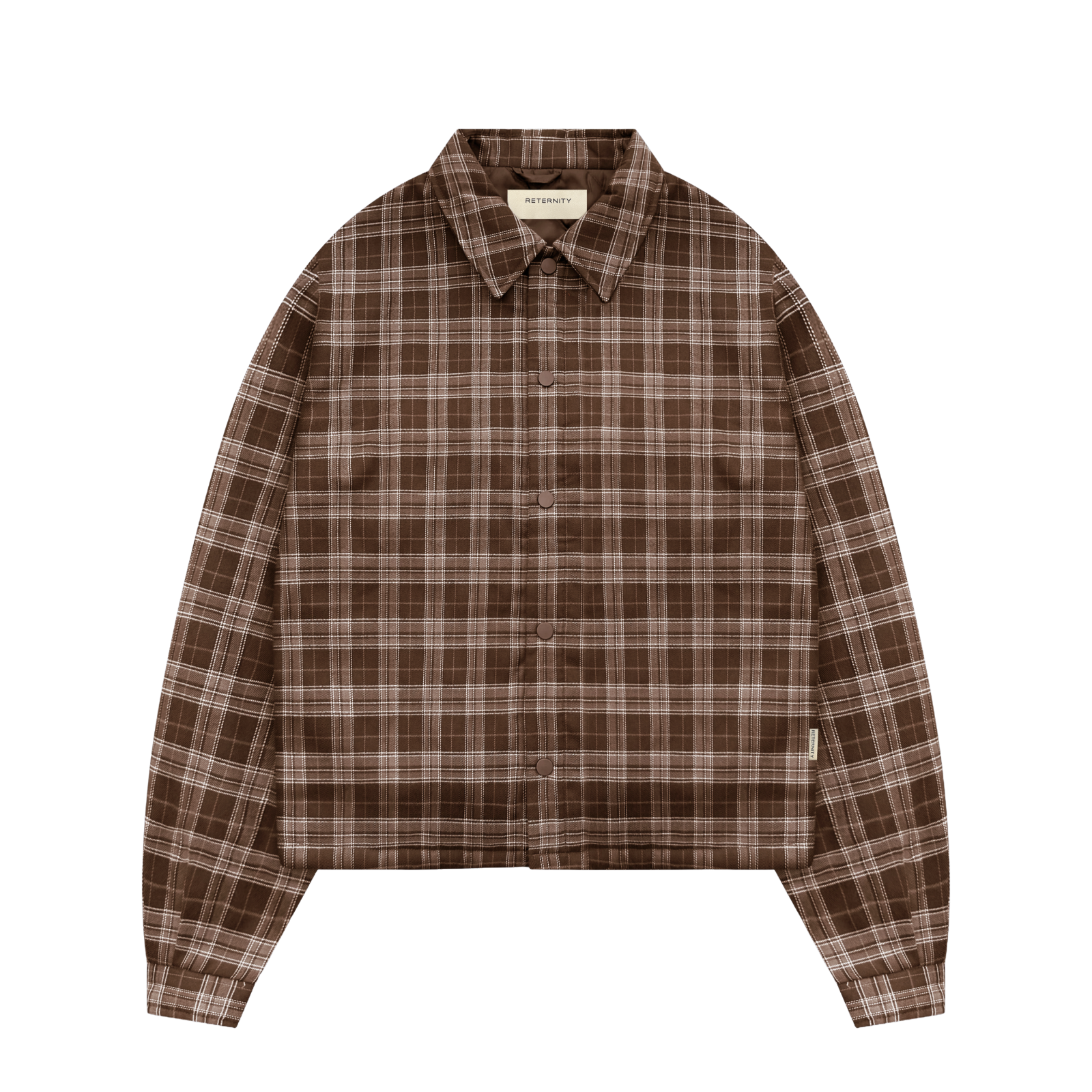 Reternity RETERNITY PADDED FLANNEL BROWN