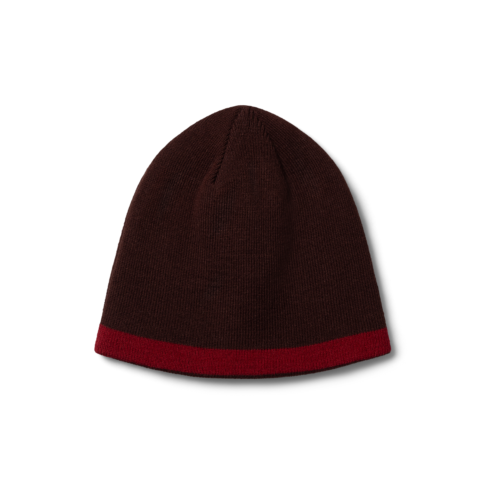 No Problemo Np Stripe Reversible Beanie Brown