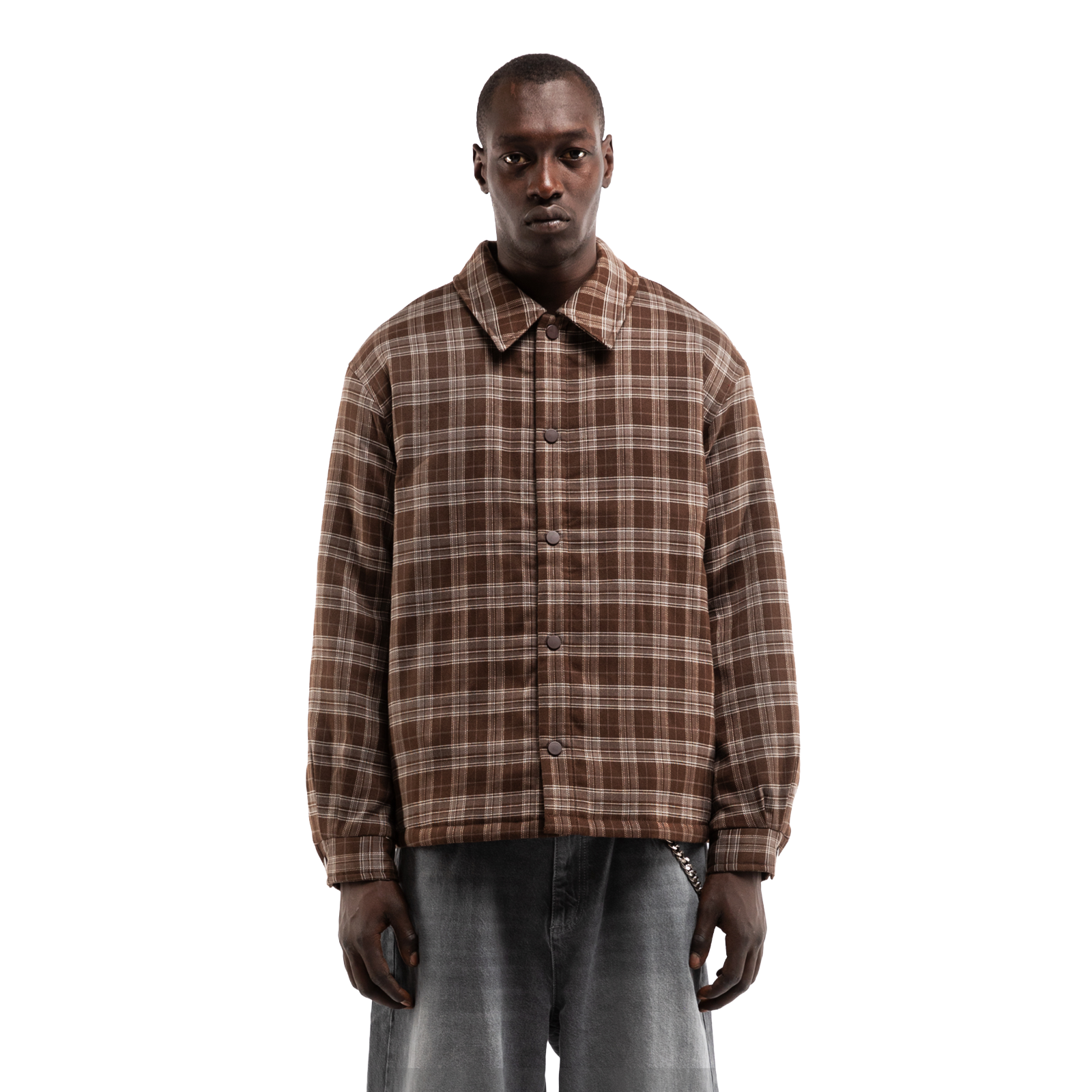 Reternity RETERNITY PADDED FLANNEL BROWN