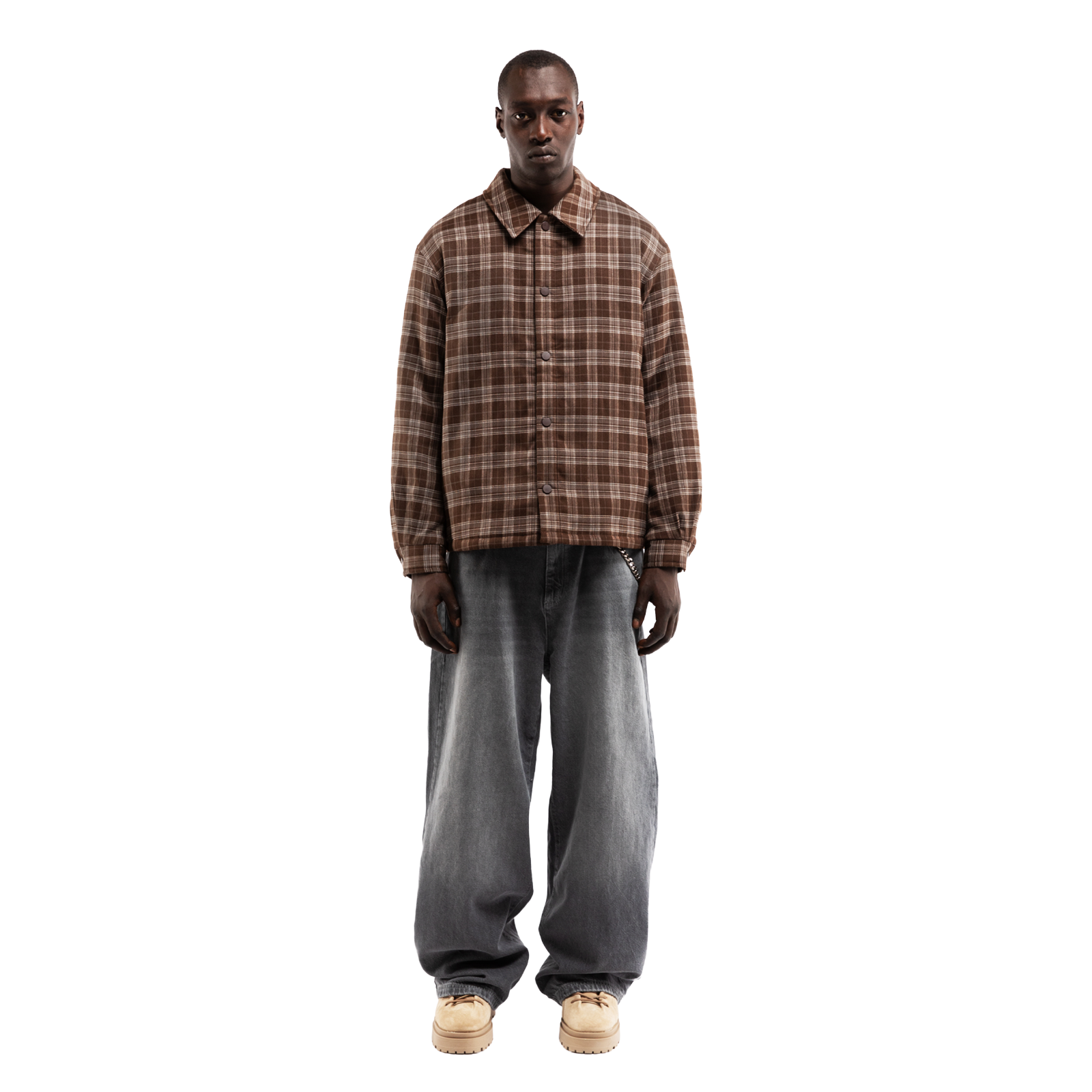 Reternity RETERNITY PADDED FLANNEL BROWN