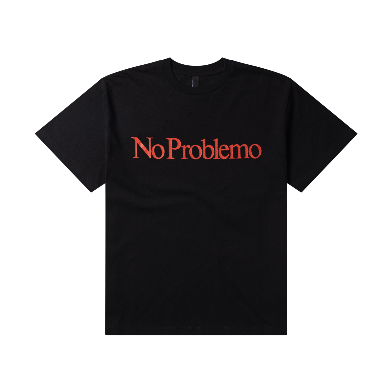 No Problemo Ss Tee Black Red