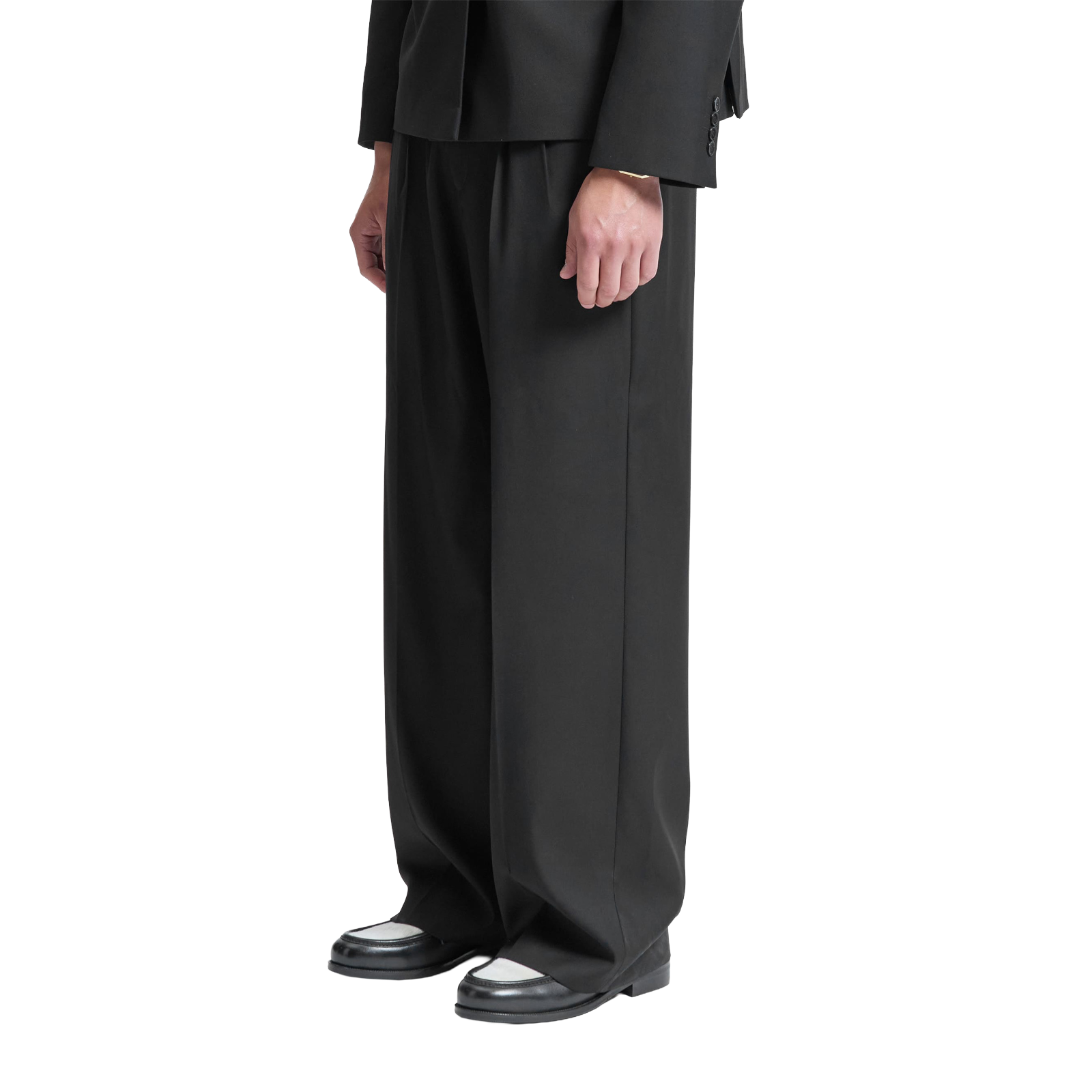 Reternity TAILORED BAGGY PANTS BLACK