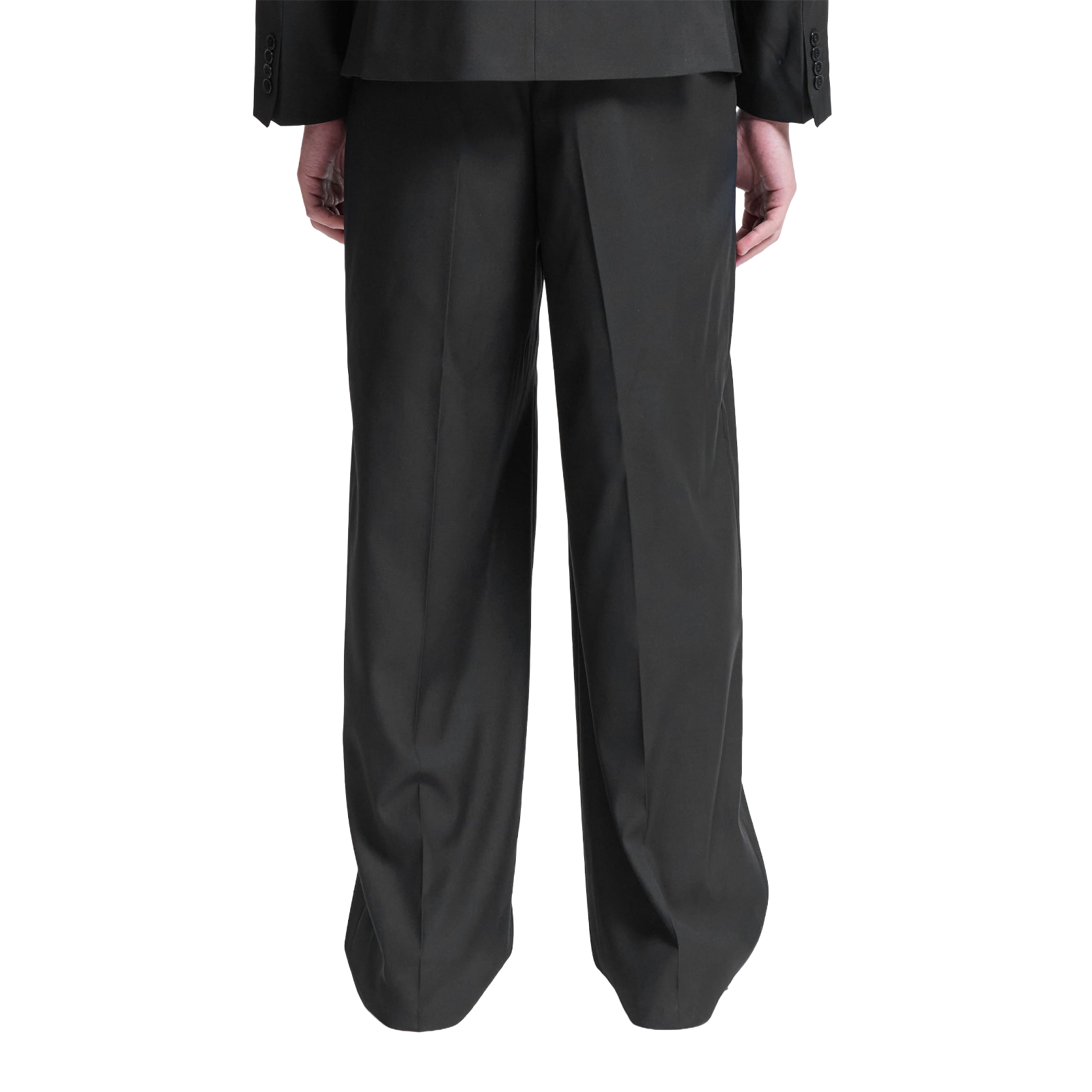 Reternity TAILORED BAGGY PANTS BLACK