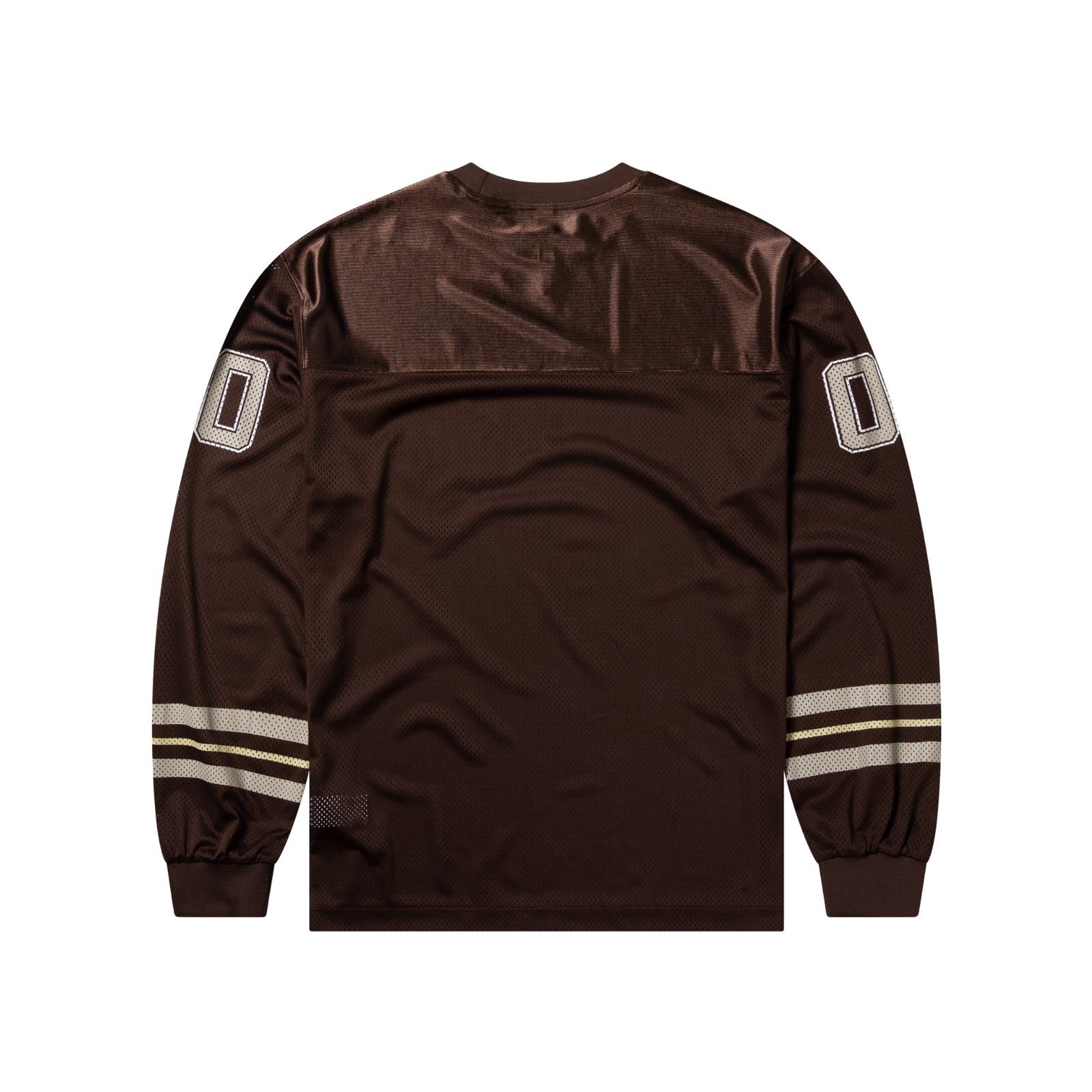 No Problemo Nyp Sports Poly Ls Jersey Brown