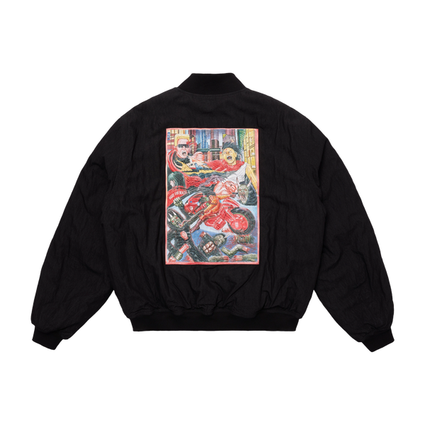 SCRT MoSF Shotaru Reversible Bomber Jacket Noir