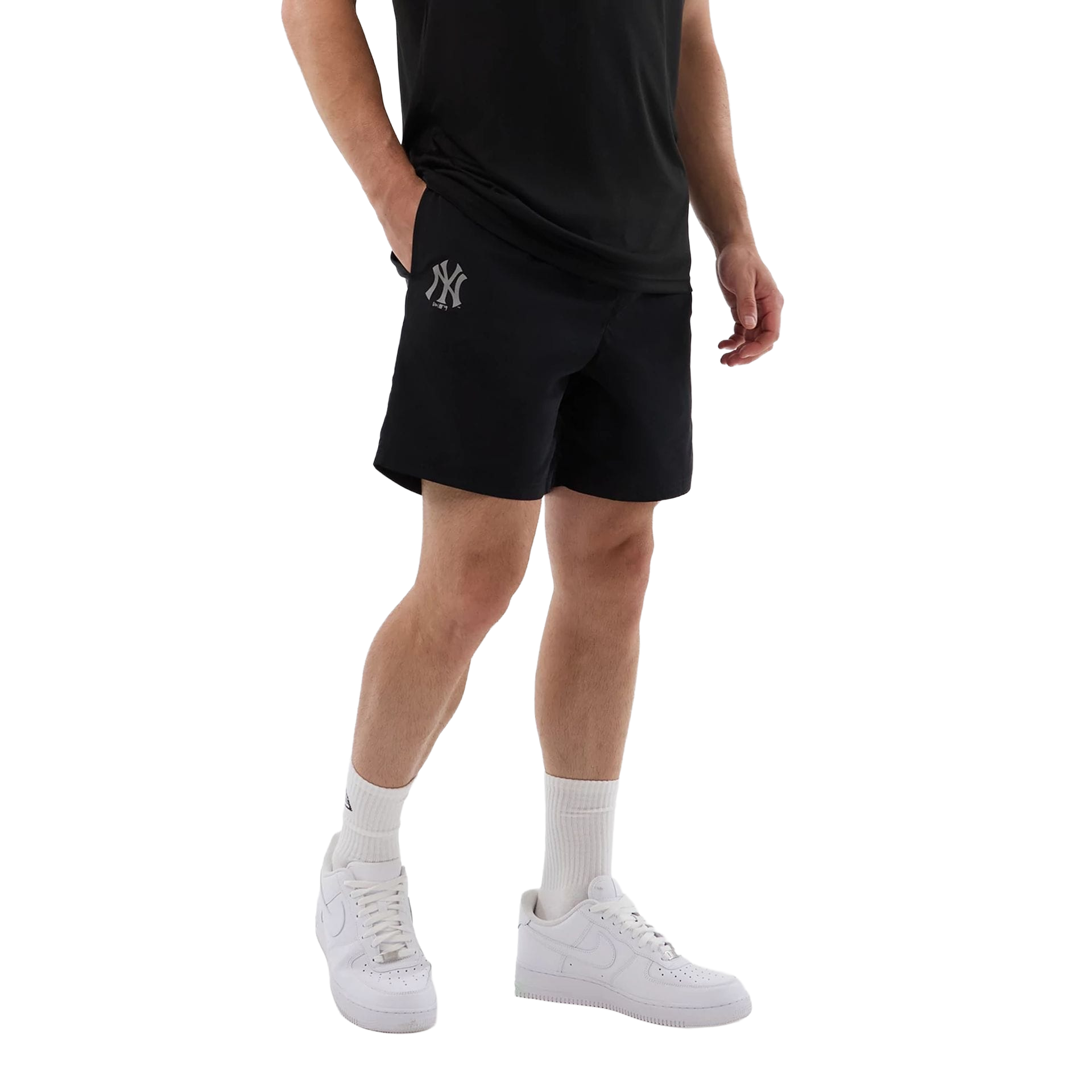 New Era NY Yankees Core Shorts Black