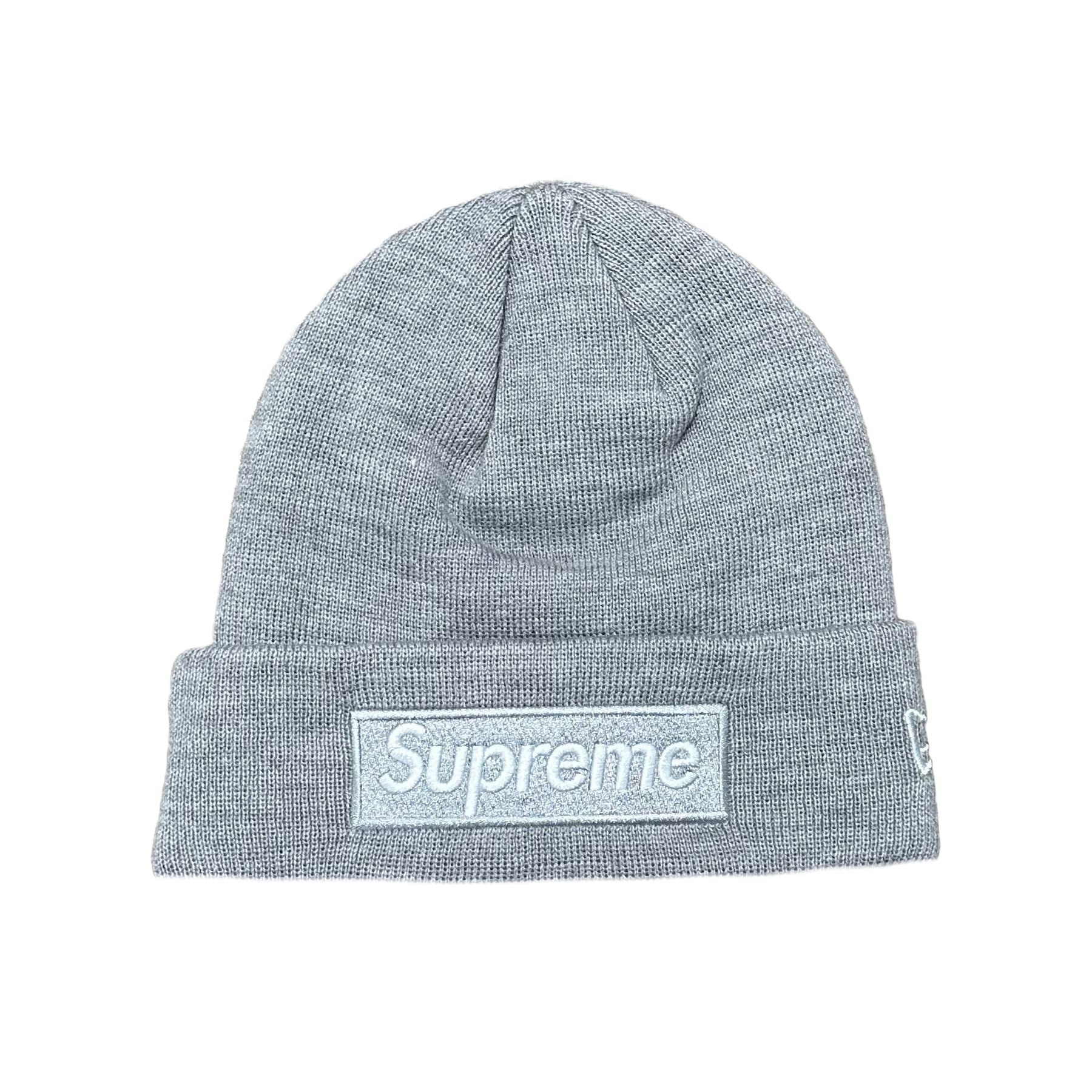 Supreme Box Logo Beanie Grau FW24