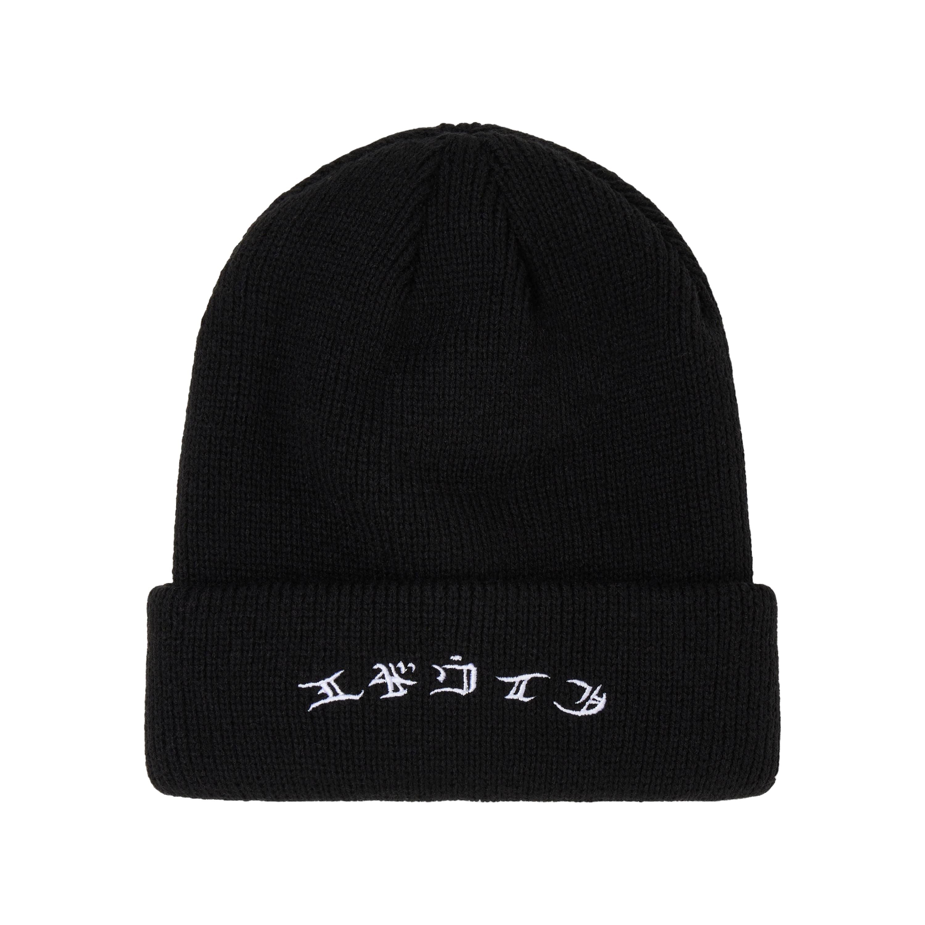 EDWIN GOTHIC BEANIE BLACK