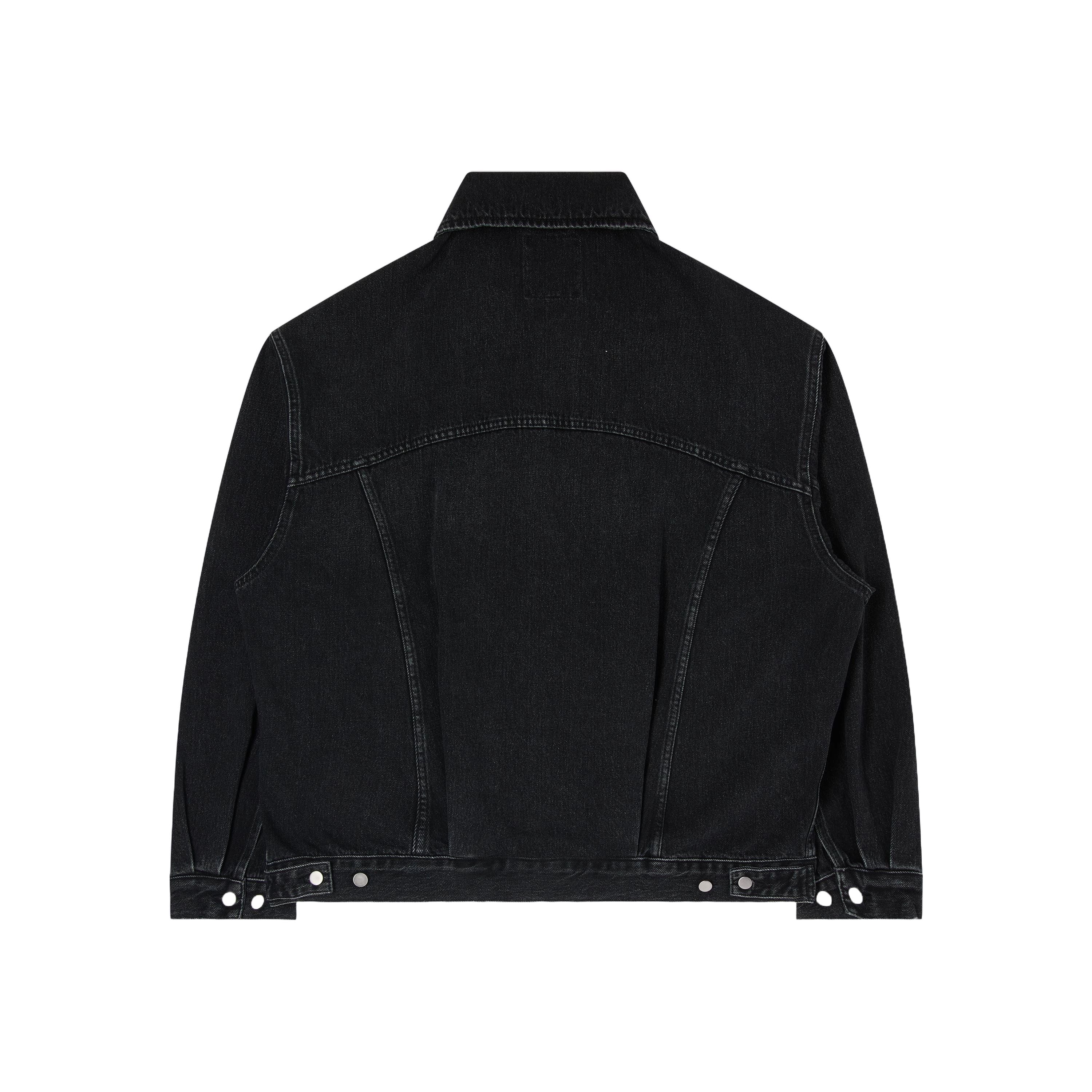 EDWIN EU TRUCKER JACKET BLACK