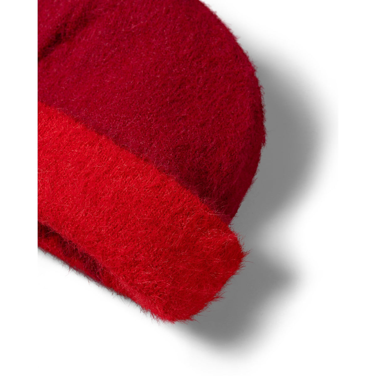 Aries Fluffy Reversible Skull Beanie Red - CARIF15180 - Coziness