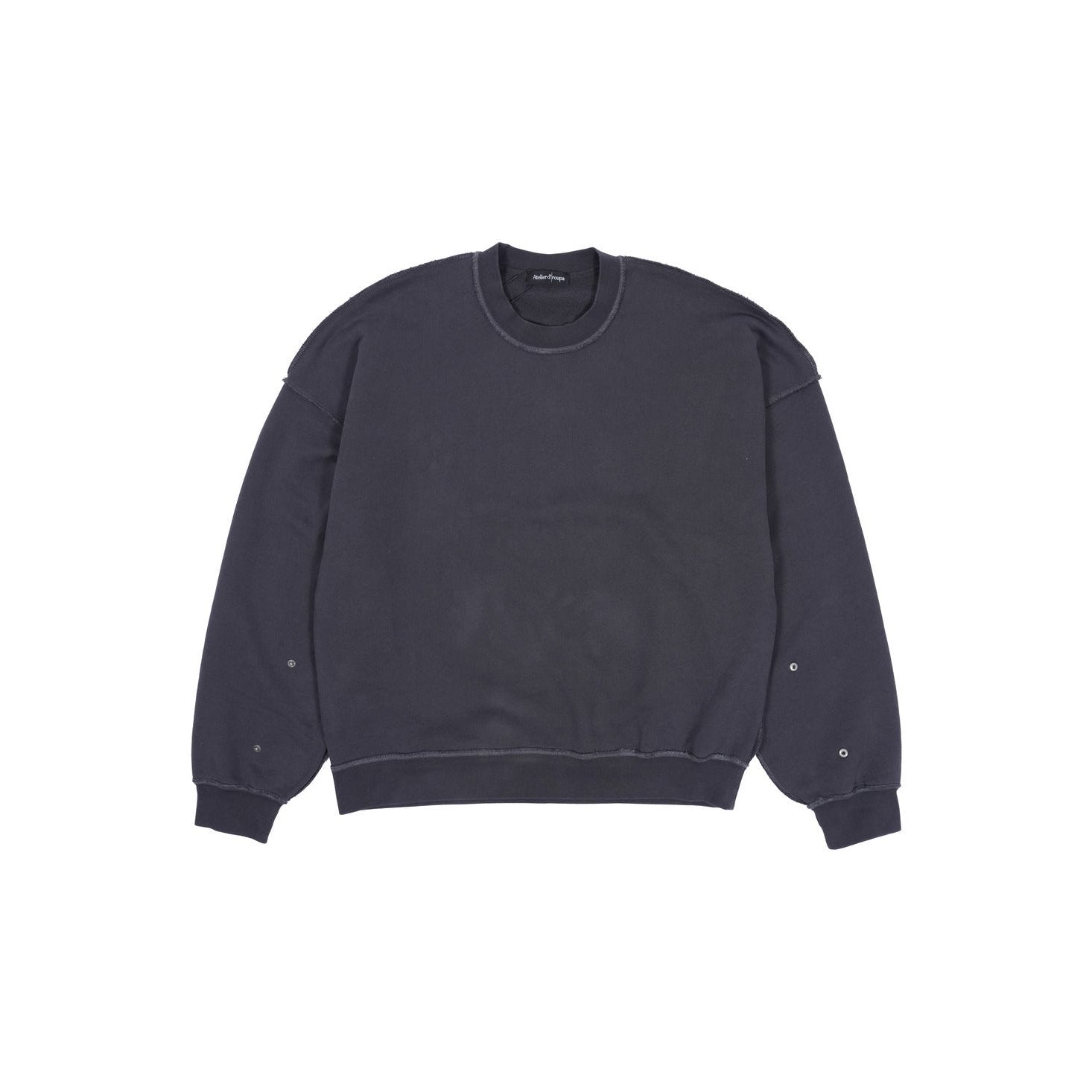 Atelier De Roupa Ash Sweatshirt Schwarz - Coziness