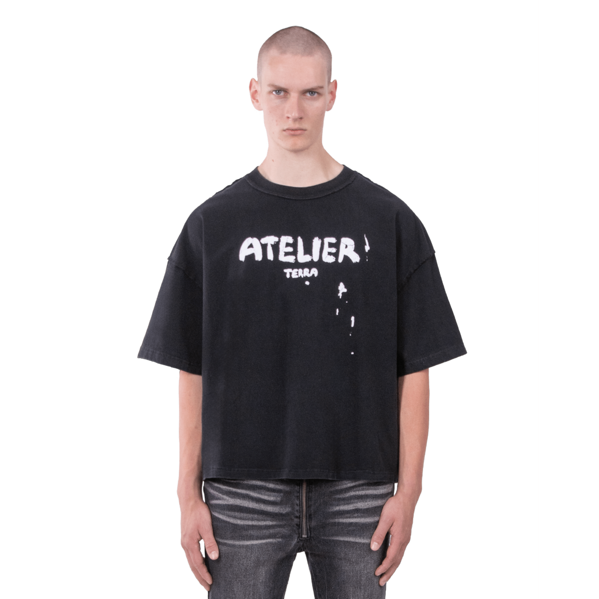 Atelier De Roupa Atelier T-Shirt Schwarz - CATED6661 - Coziness