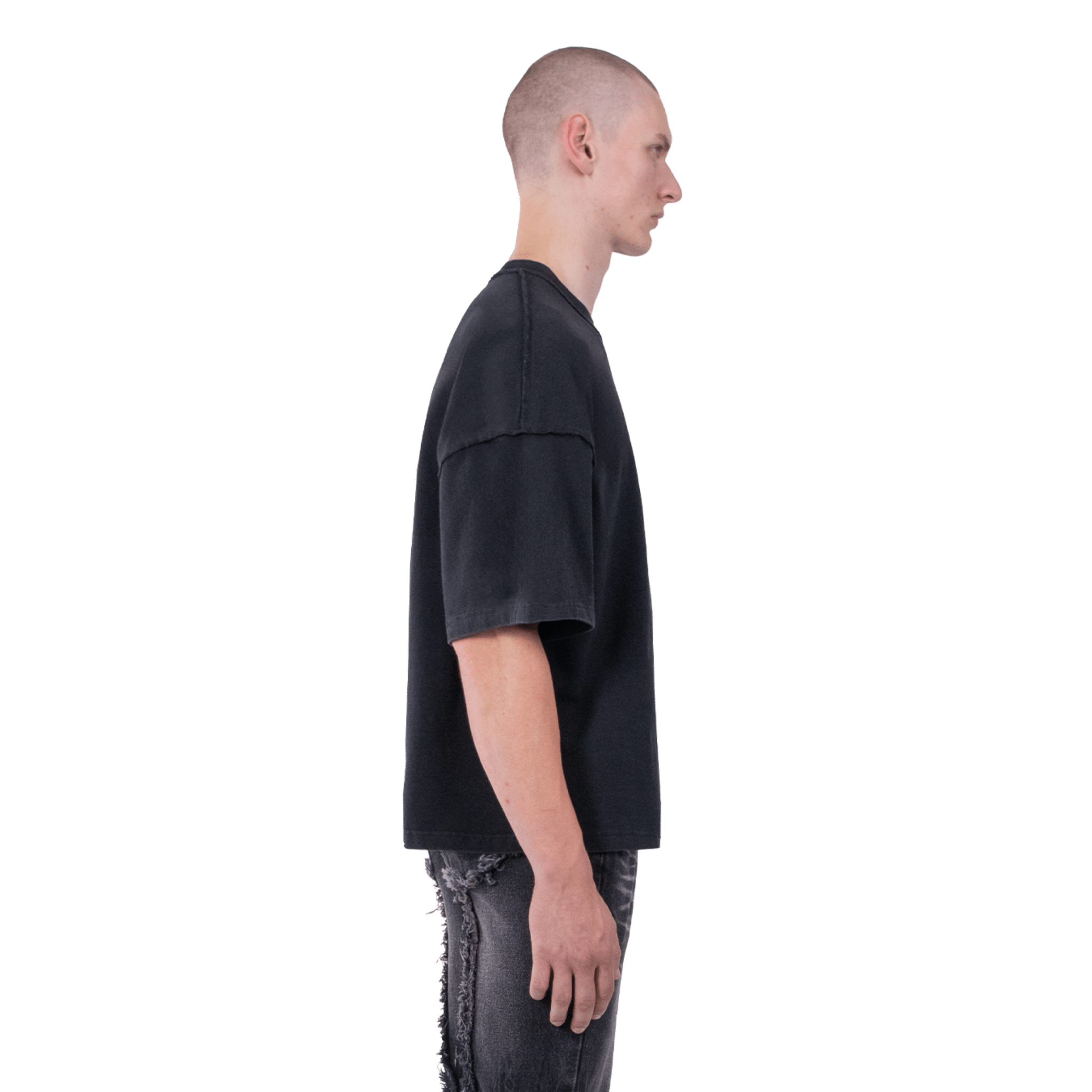 Atelier De Roupa Atelier T-Shirt Schwarz - CATED6661 - Coziness