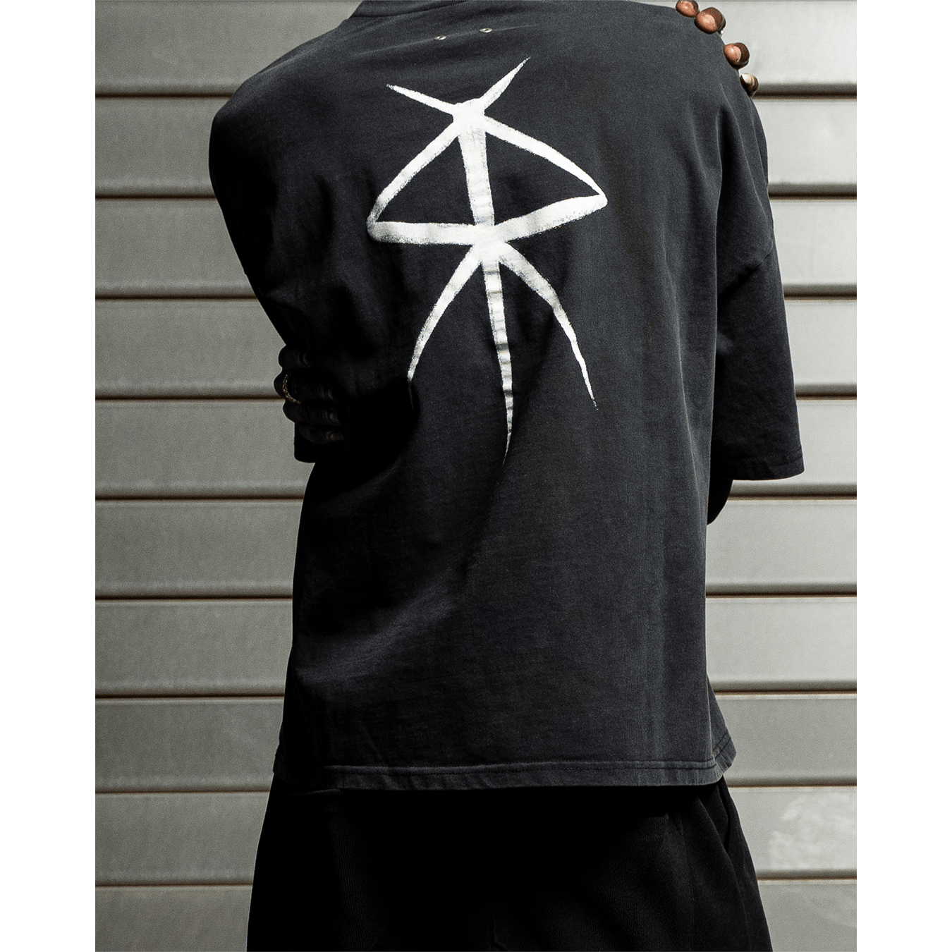 Atelier De Roupa Chalk T-Shirt Schwarz - CATED11001 - Coziness