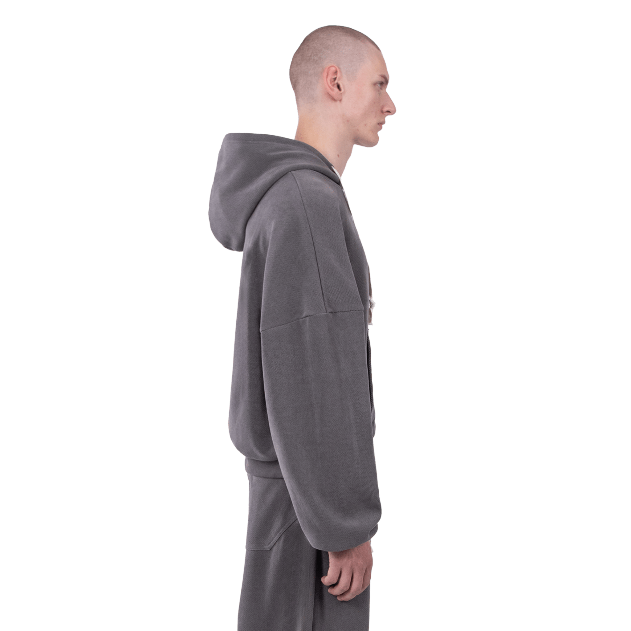 Atelier De Roupa Lanik 2.0 Zip Hoodie Grau - CATED6698 - Coziness