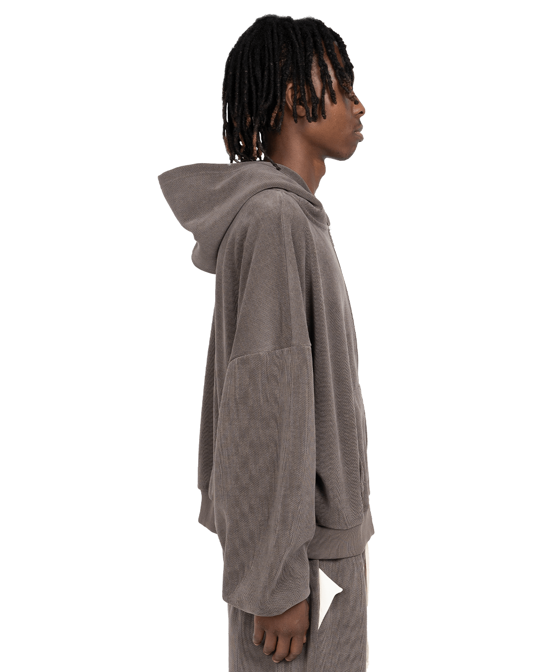 Atelier De Roupa Lanik Zip Hoodie Grau - CATED4626 - Coziness