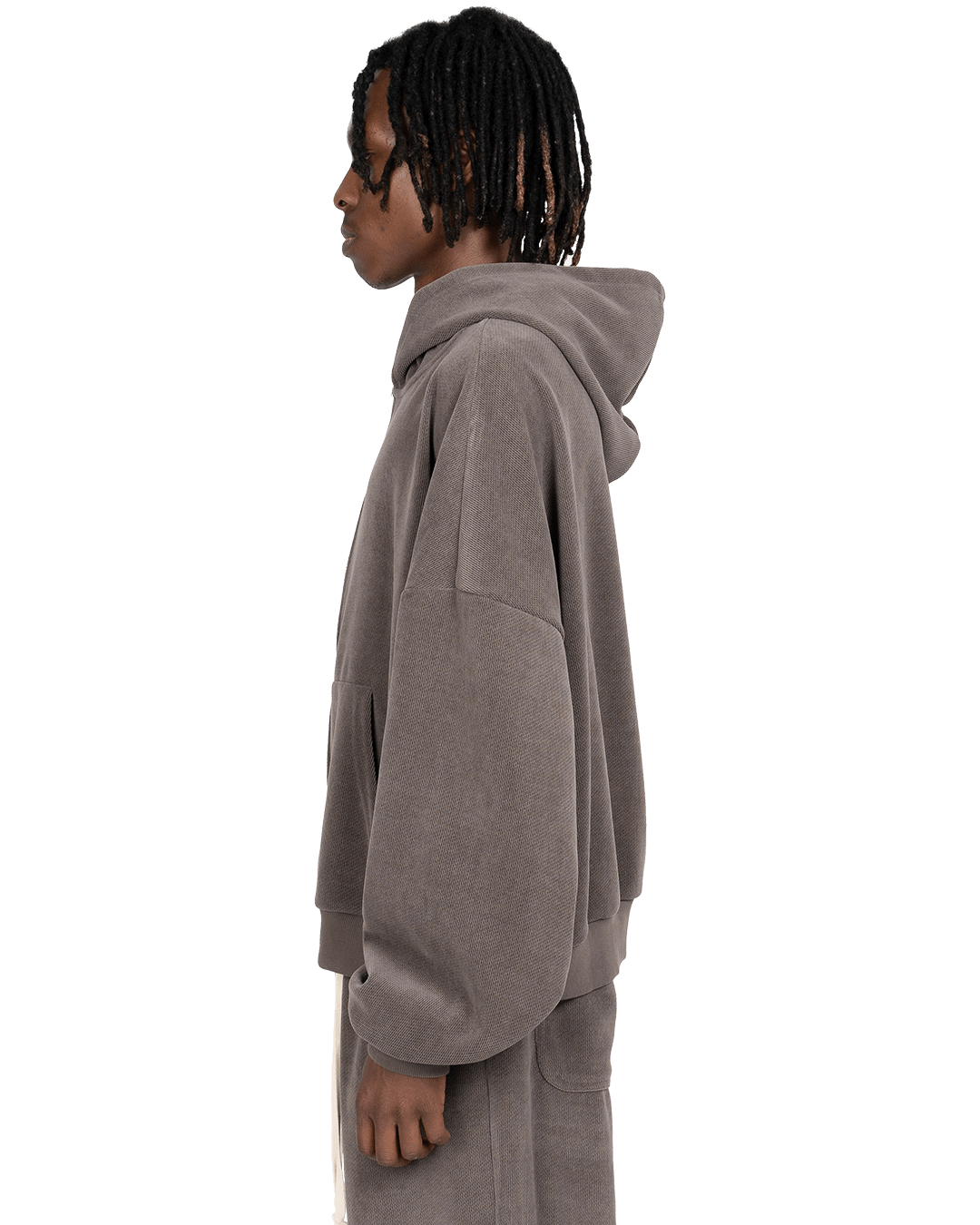 Atelier De Roupa Lanik Zip Hoodie Grau - CATED4626 - Coziness