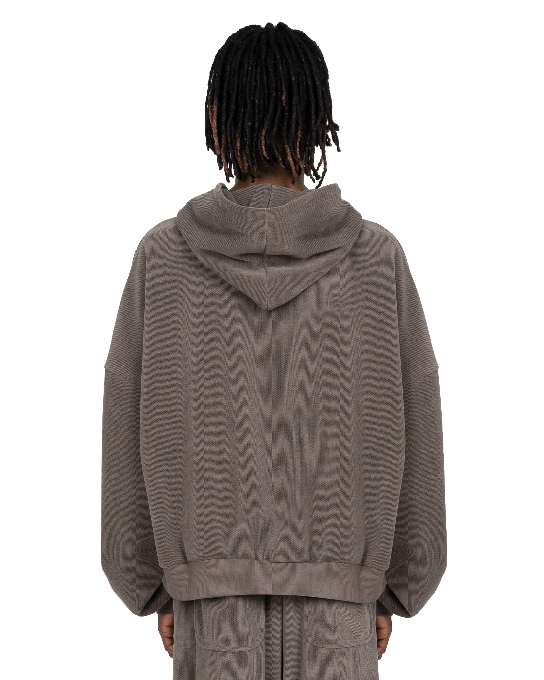 Atelier De Roupa Lanik Zip Hoodie Grau - CATED4626 - Coziness