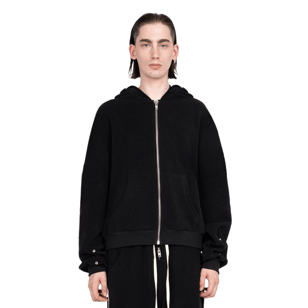Atelier De Roupa Lanik Zip Hoodie Schwarz - CATED4632 - Coziness