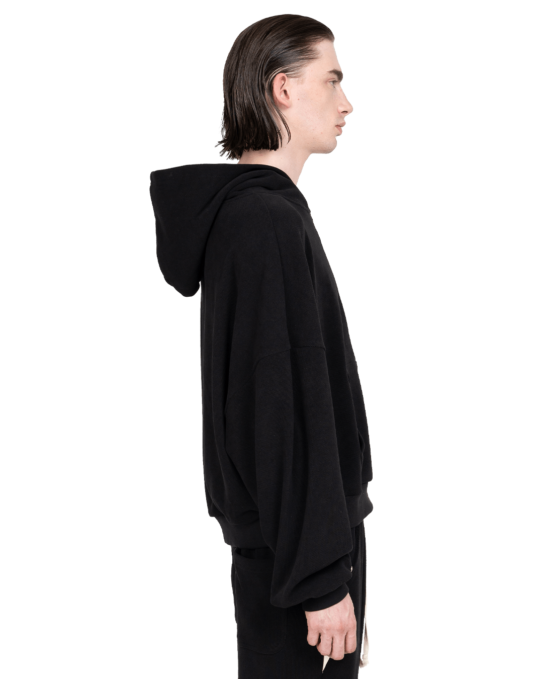Atelier De Roupa Lanik Zip Hoodie Schwarz - CATED4632 - Coziness