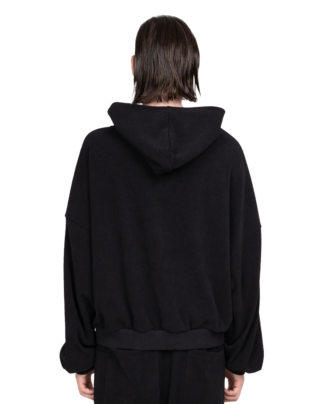 Atelier De Roupa Lanik Zip Hoodie Schwarz - CATED4632 - Coziness