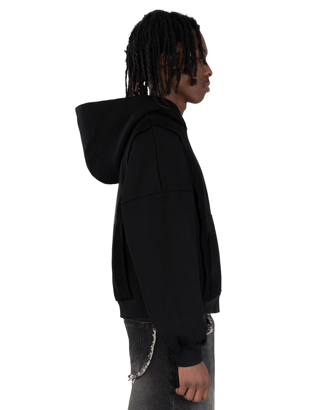 Atelier De Roupa Logo Hoodie Schwarz - CATED4620 - Coziness