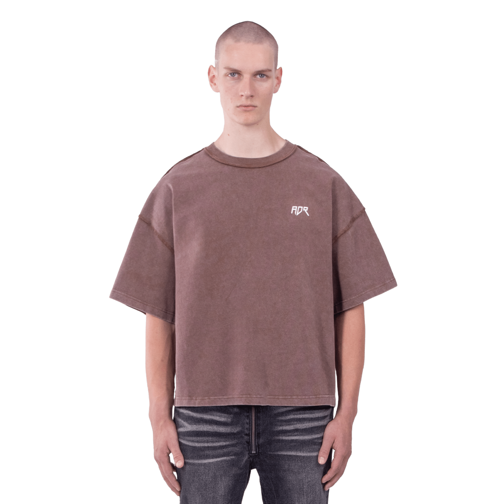 Atelier De Roupa Logo T-Shirt Braun - CATED6674 - Coziness