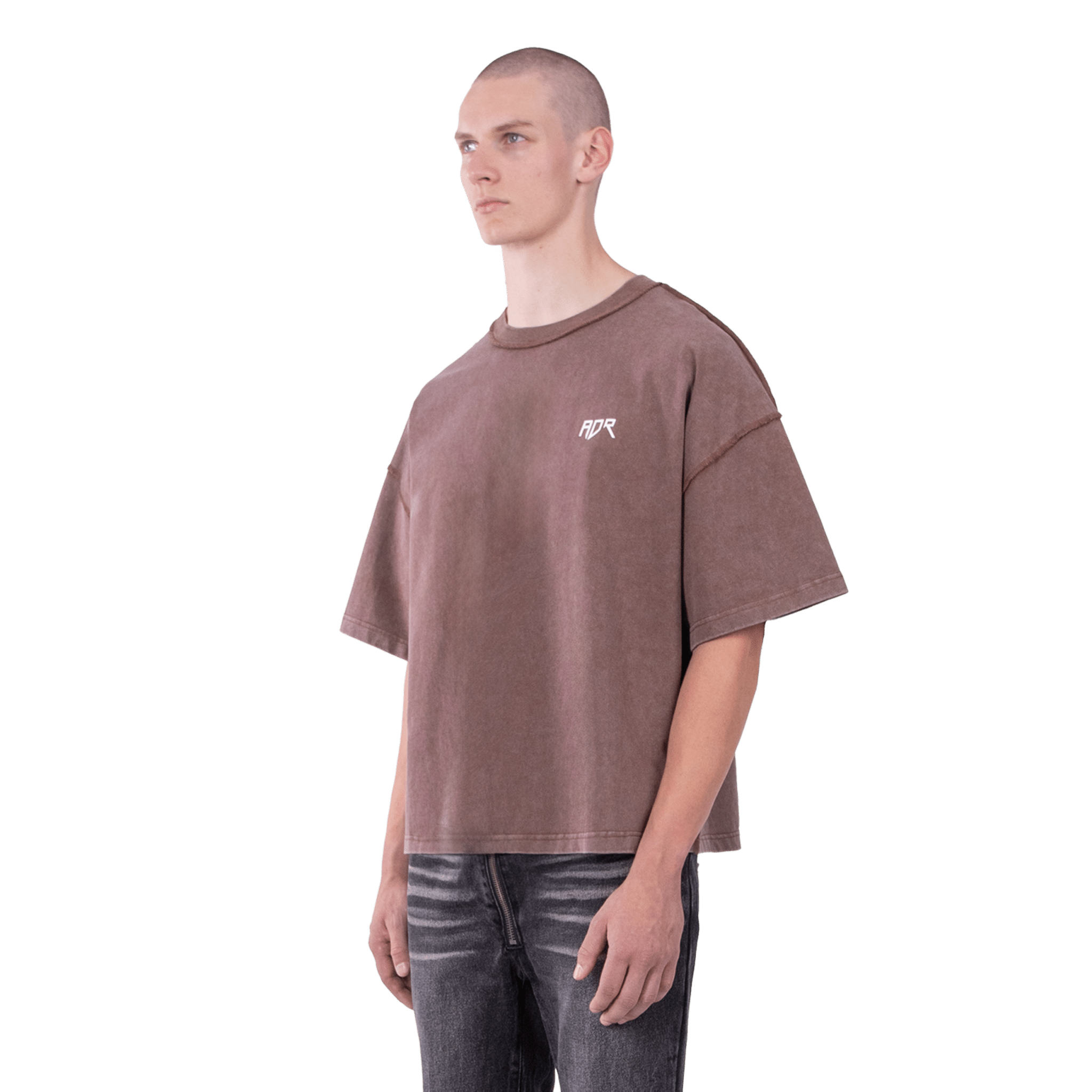 Atelier De Roupa Logo T-Shirt Braun - CATED6674 - Coziness