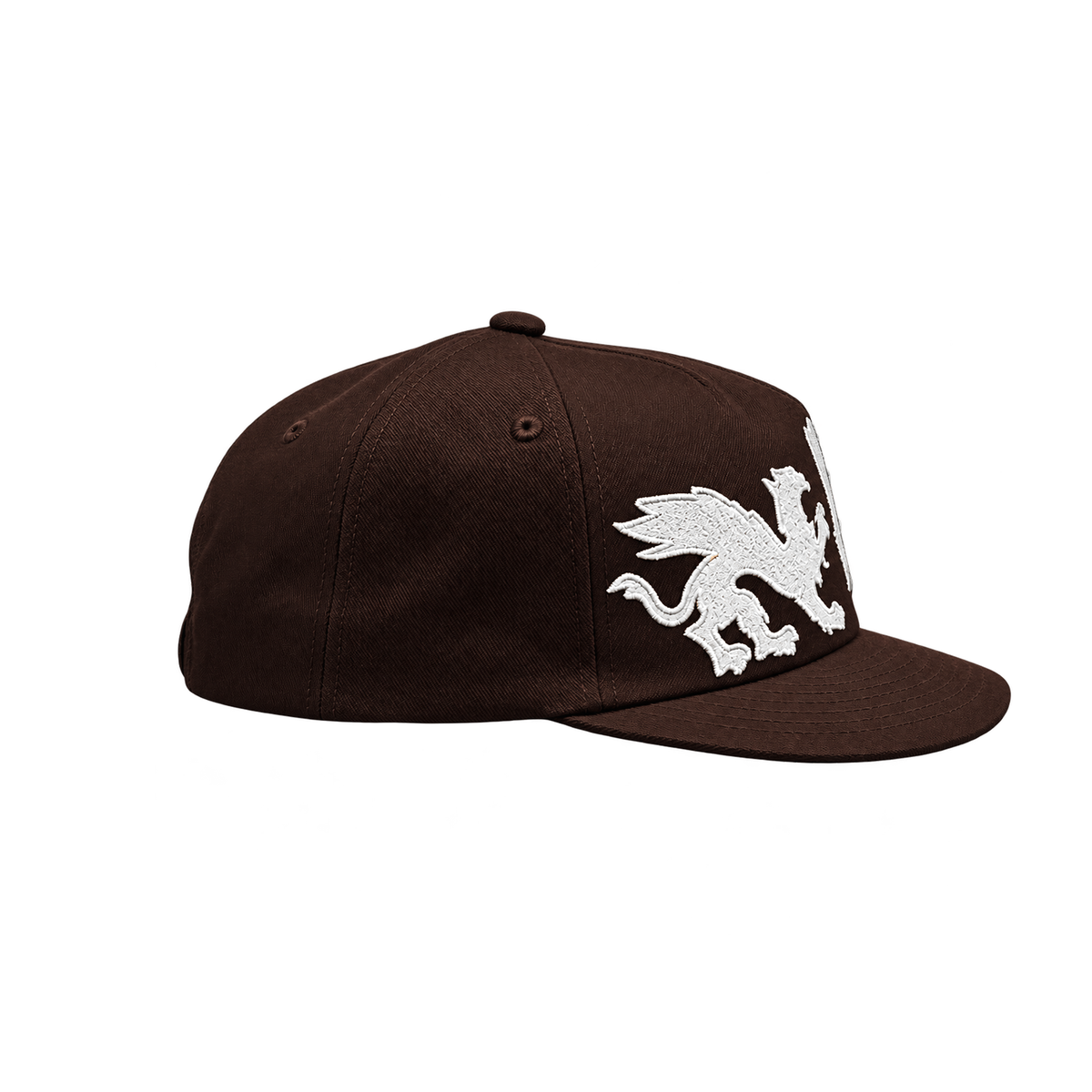 Green Room Dragon Logo Cap Brown
