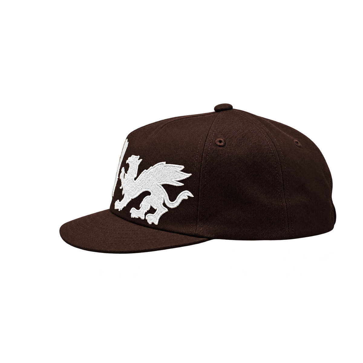 Green Room Dragon Logo Cap Brown