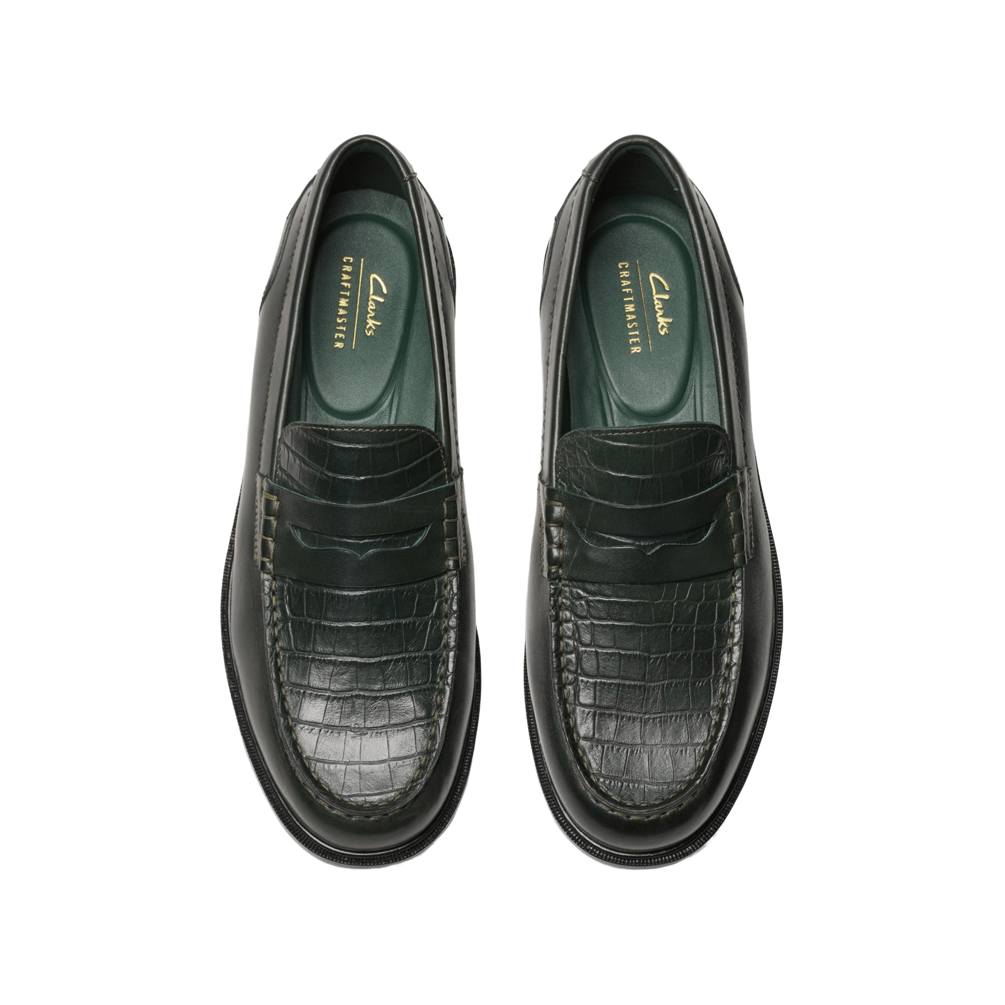 Clarks Originals Craft James Dark Green Combi - CCLAO11168 - Coziness