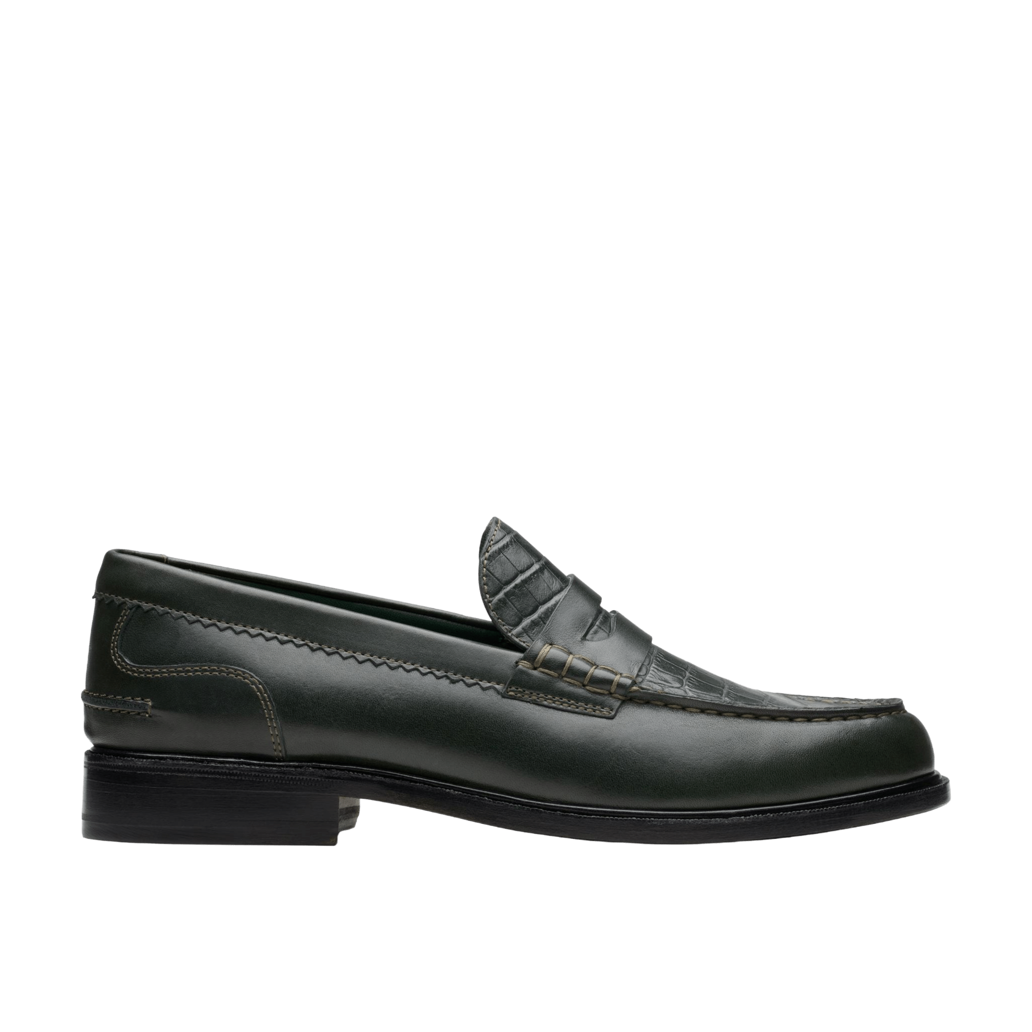 Clarks Originals Craft James Dark Green Combi - CCLAO11168 - Coziness