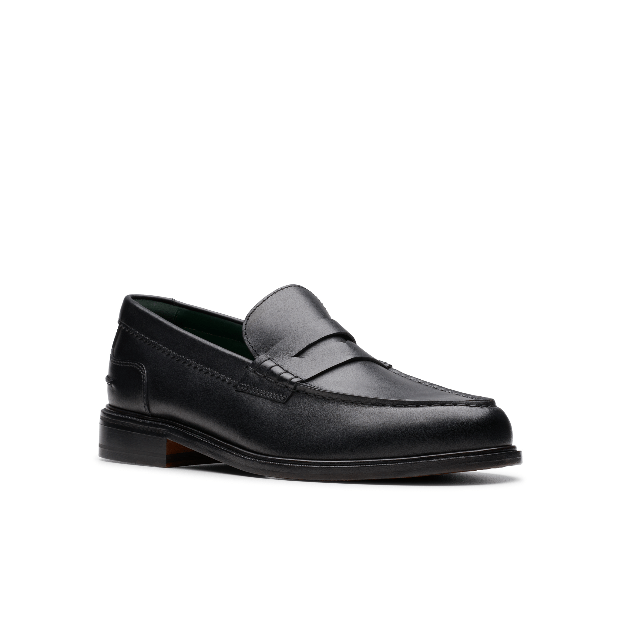Clarks Originals Craft James Loafer Black Leather - CCLAO6006 - Coziness