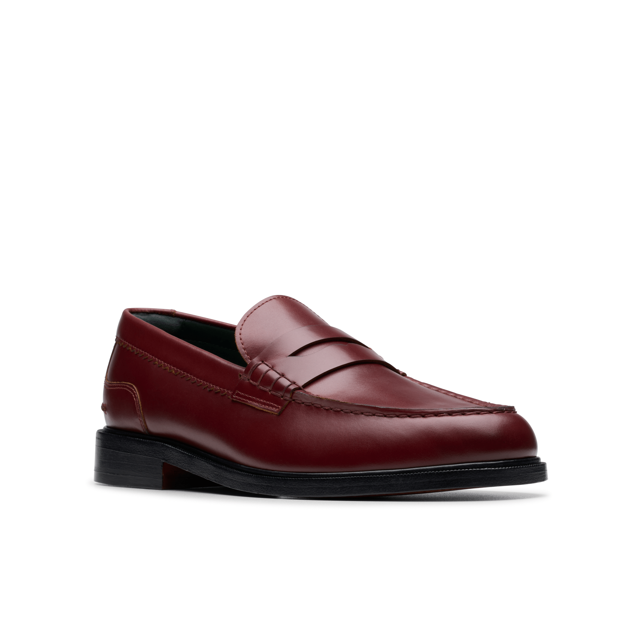 Clarks Originals Craft James Loafer Burgunderrot - CCLAO6263 - Coziness