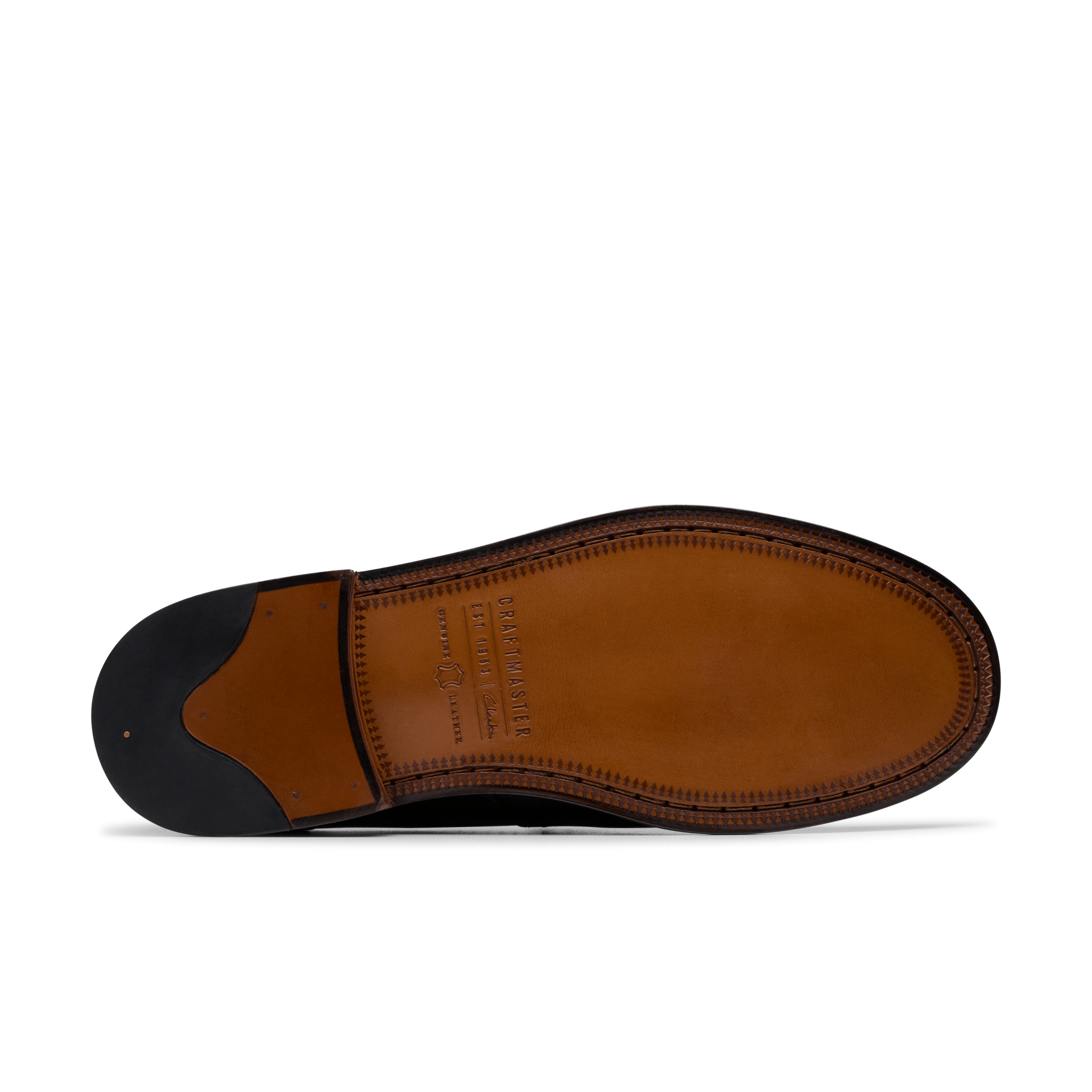 Clarks Originals Craft James Ponyhair Loafer Black Leather - CCLAO6325 - Coziness