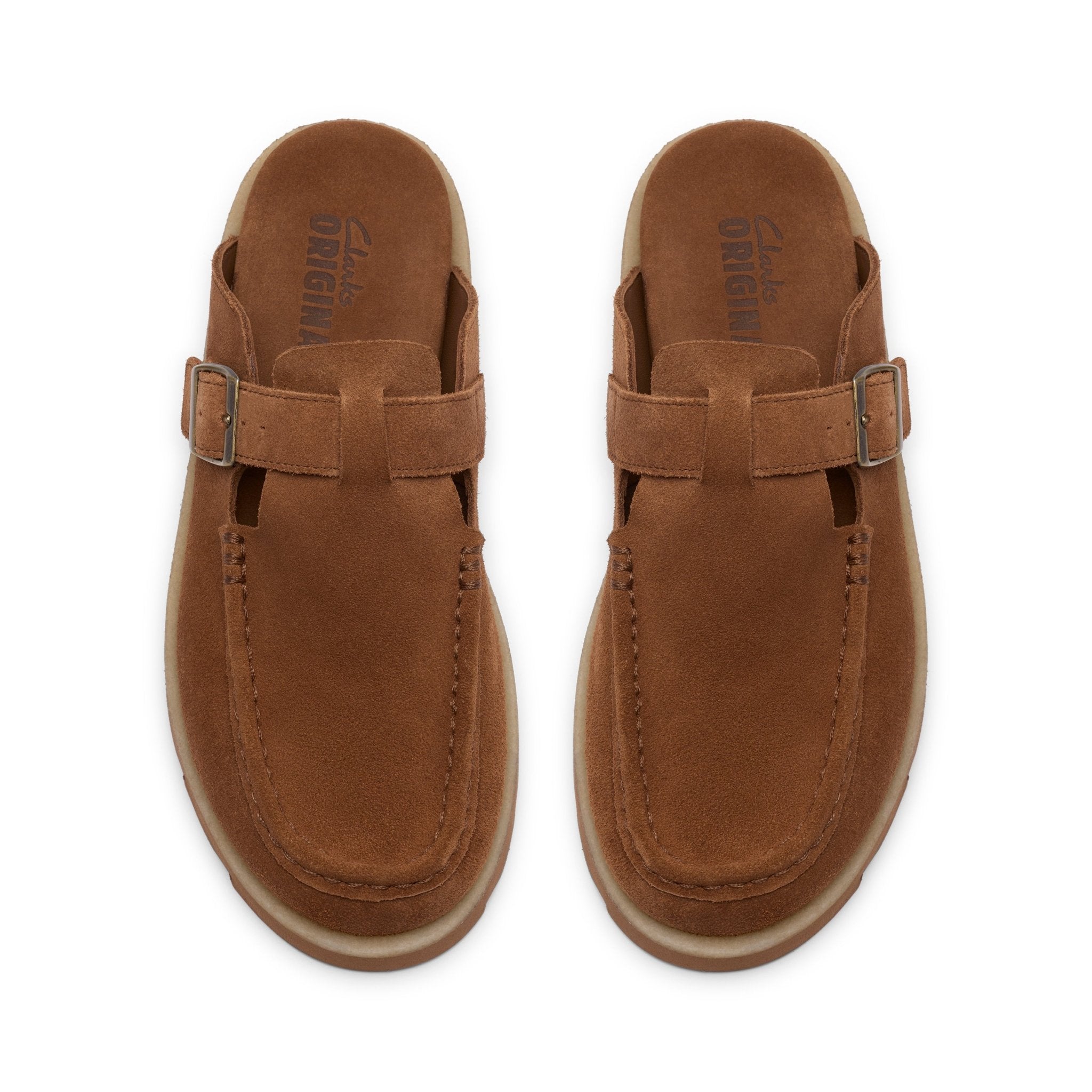 Clarks Originals Meare Mocc Cola Suede - CCLAO9896 - Coziness