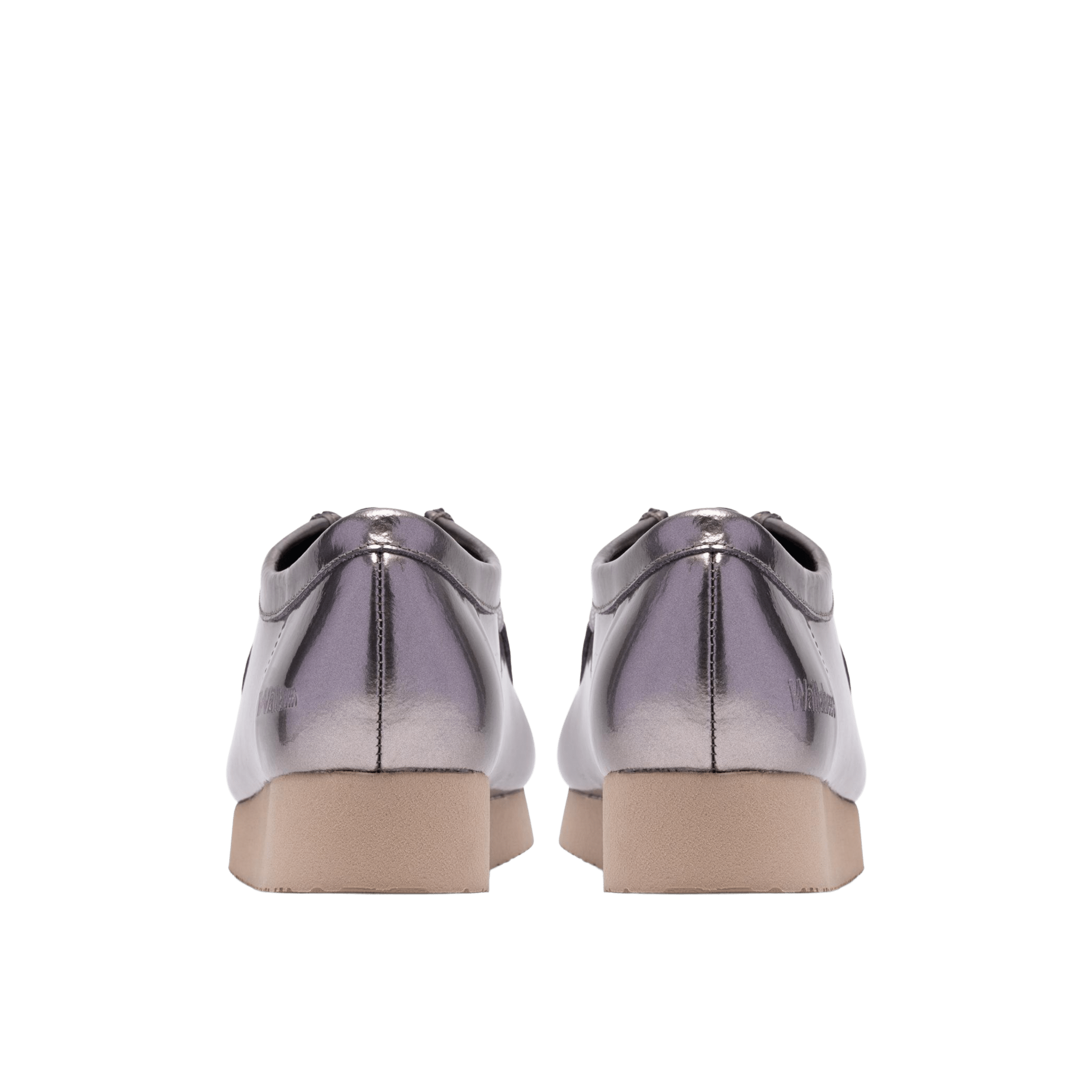 Clarks Originals Wallabee 2604 Silver Patent Wmns - CCLAO11191 - Coziness