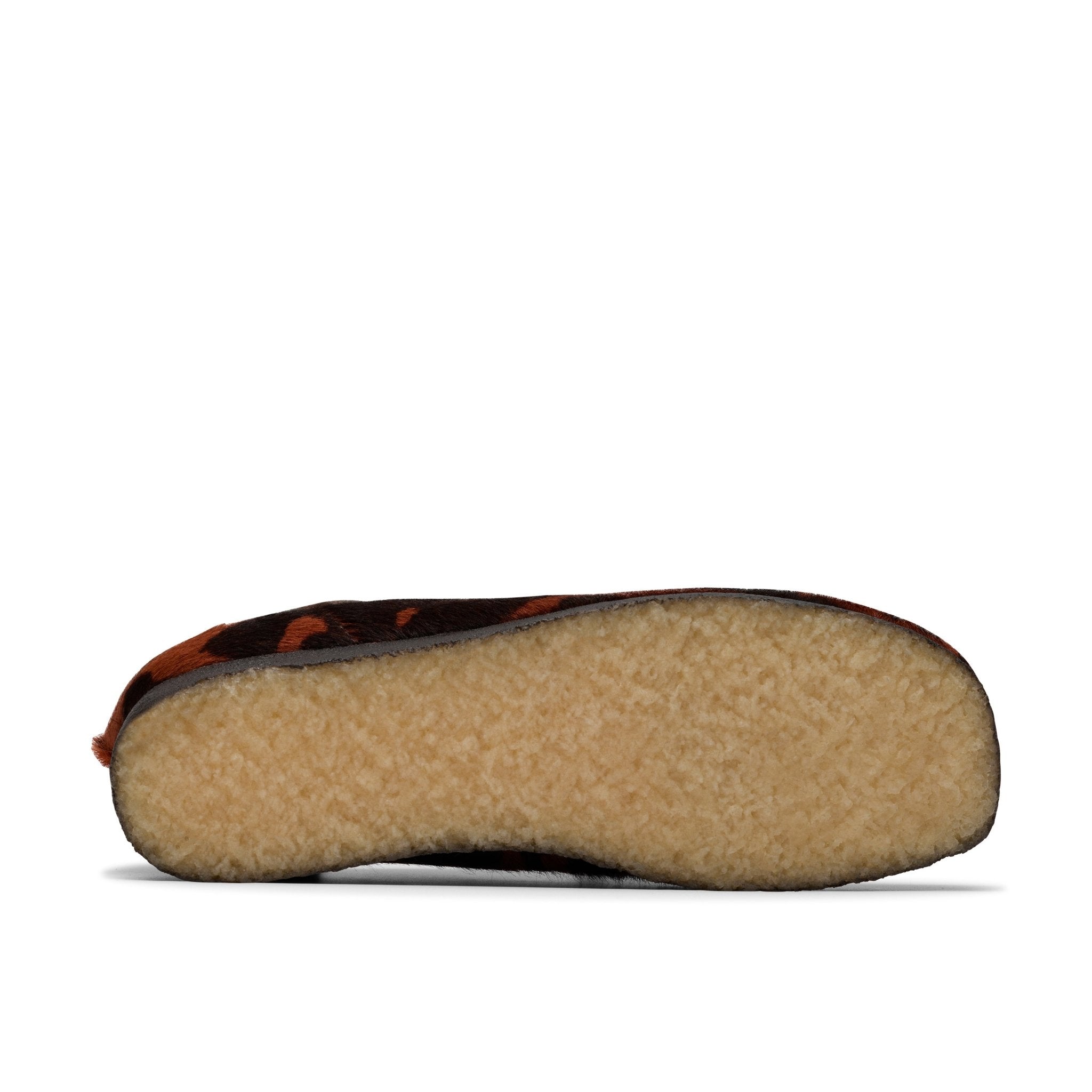 Clarks Originals Wallabee Animal Cow Print Brown - CCLAO7775 - Coziness