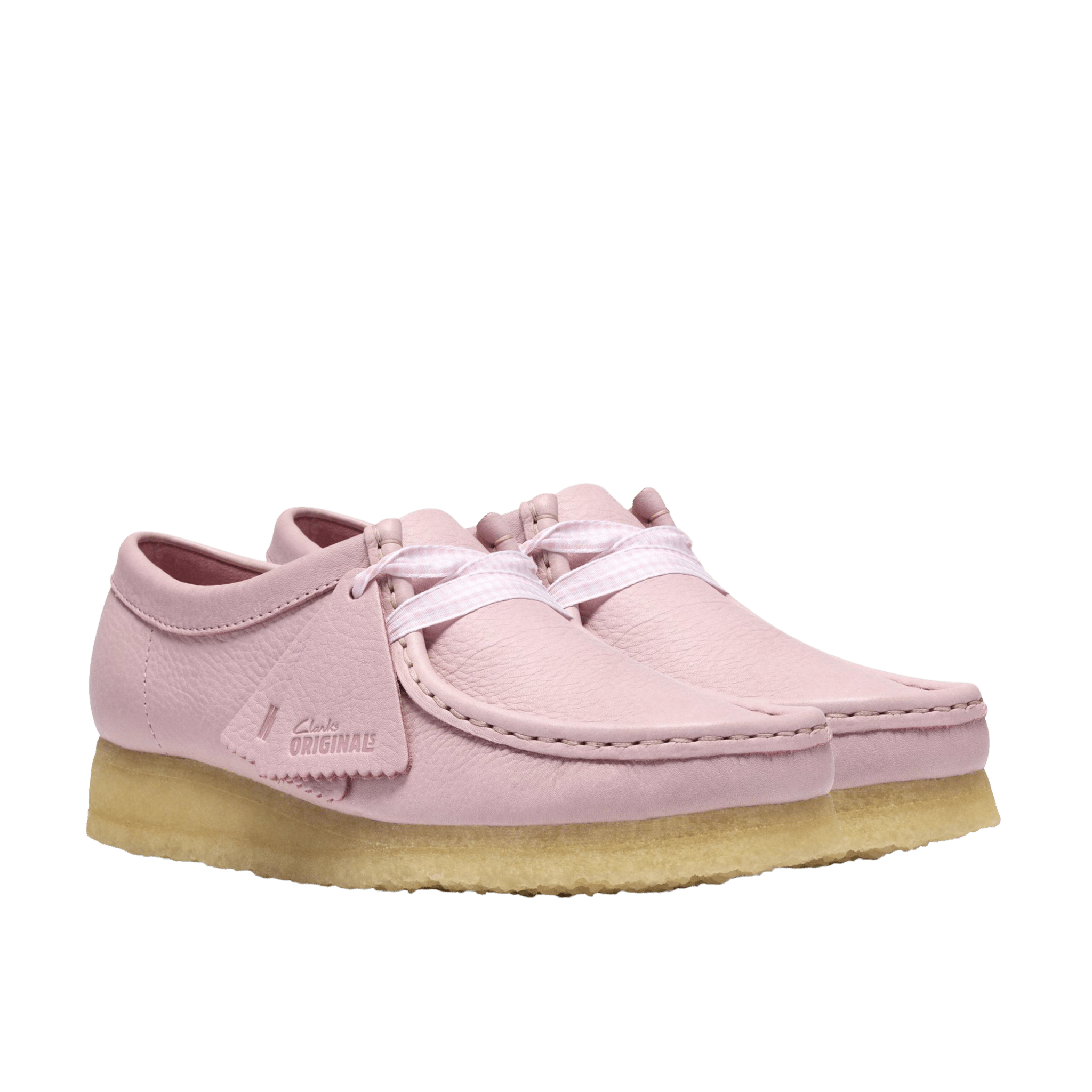 Clarks Originals Wallabee Baby Pink Leather Wmns - CCLAO11198 - Coziness