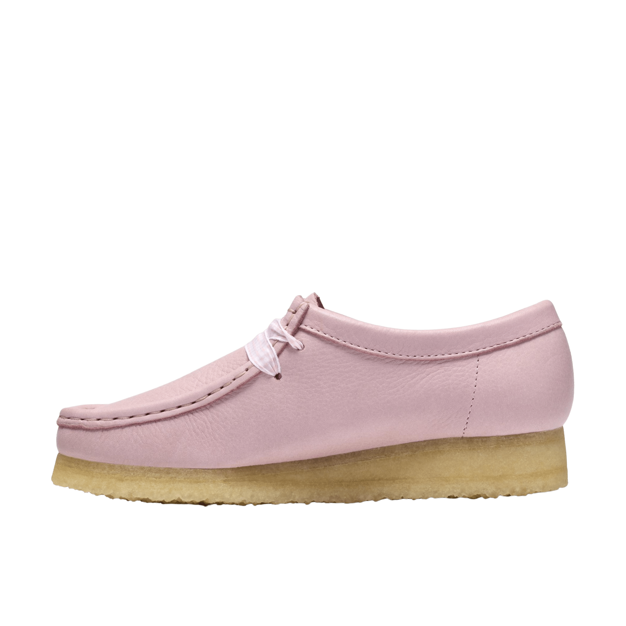 Clarks Originals Wallabee Baby Pink Leather Wmns - CCLAO11198 - Coziness