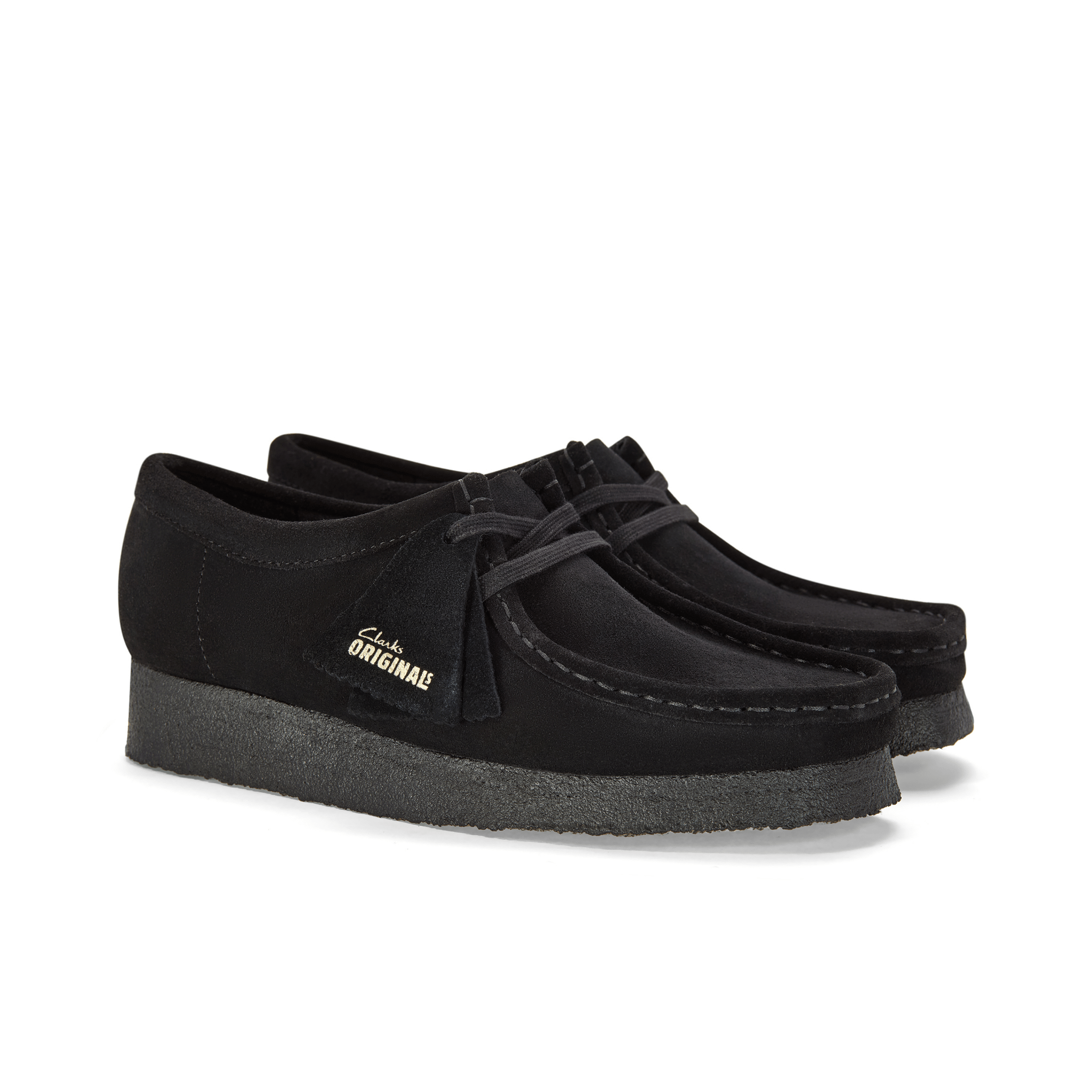 Clarks Originals Wallabee Black Suede - CCLAO6020 - Coziness