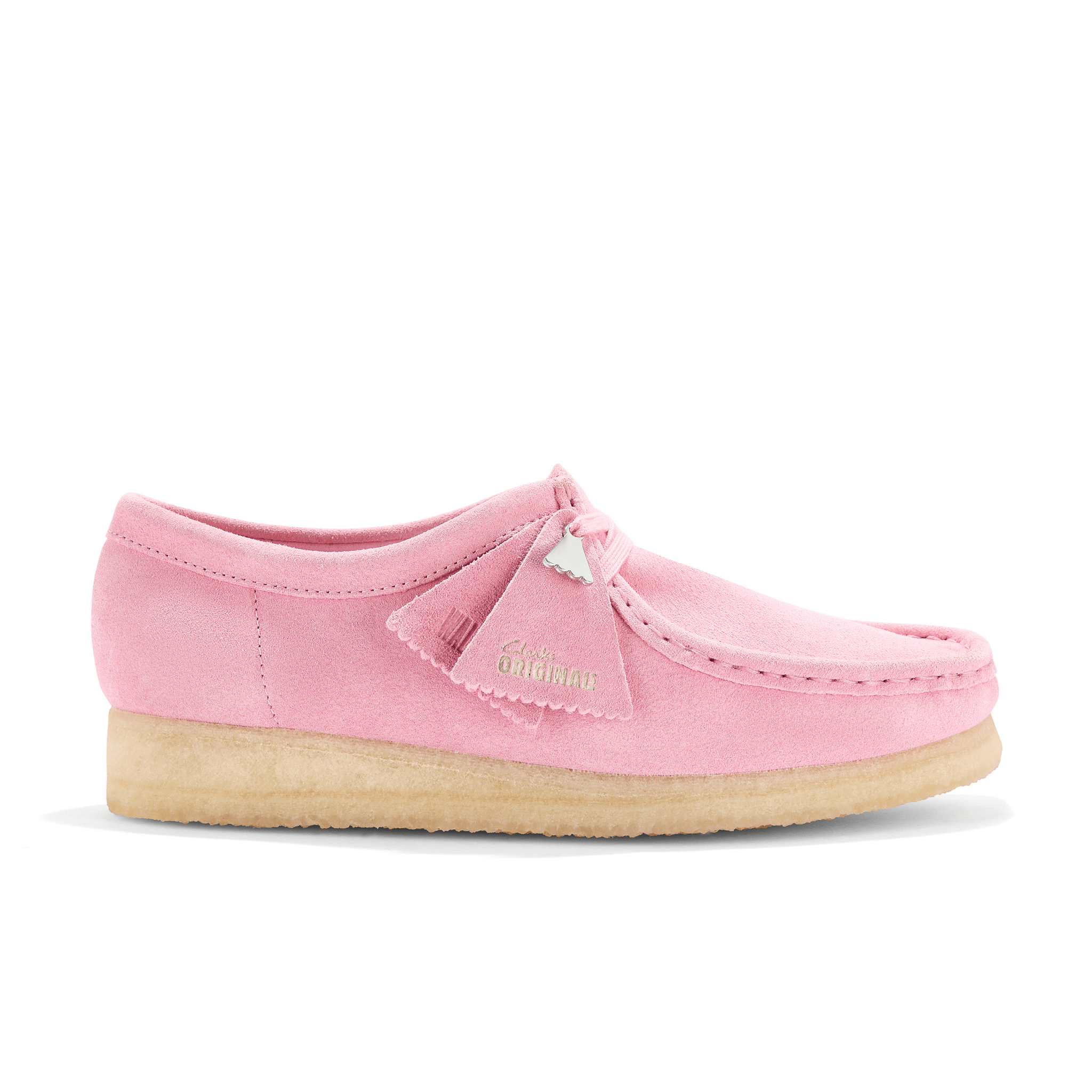 Clarks Originals Wallabee Candy Pink Suede - CCLAO6076 - Coziness