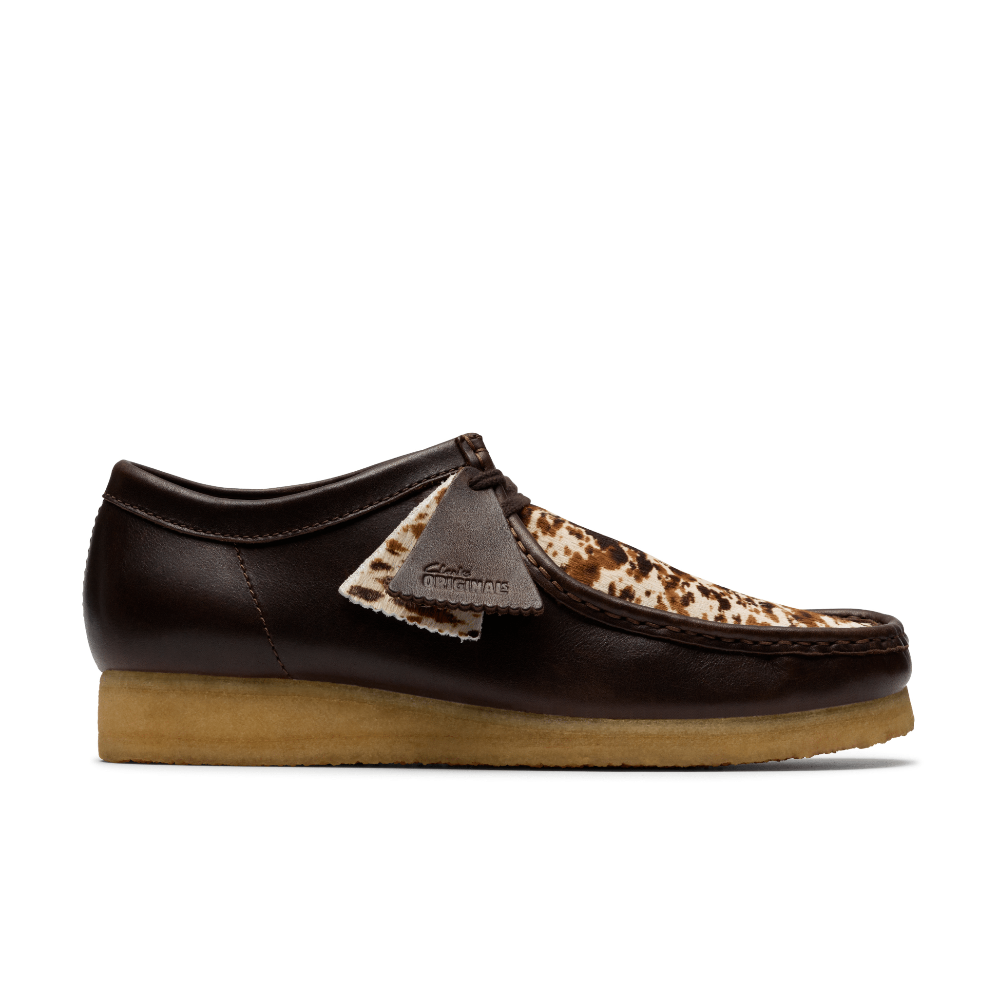 Clarks Originals Wallabee Leather Brown Interest - CCLAO6082 - Coziness
