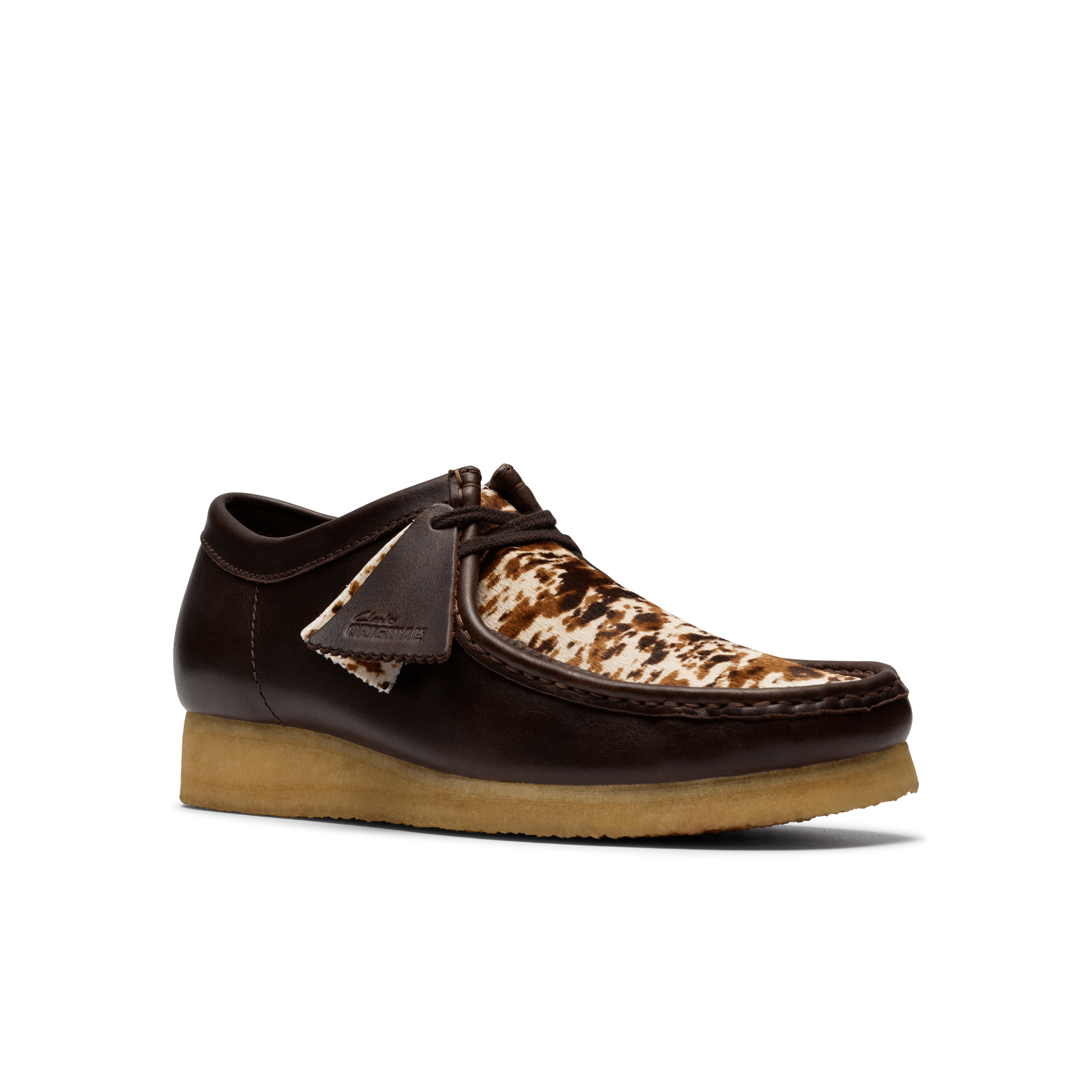 Clarks Originals Wallabee Leather Brown Interest - CCLAO6082 - Coziness